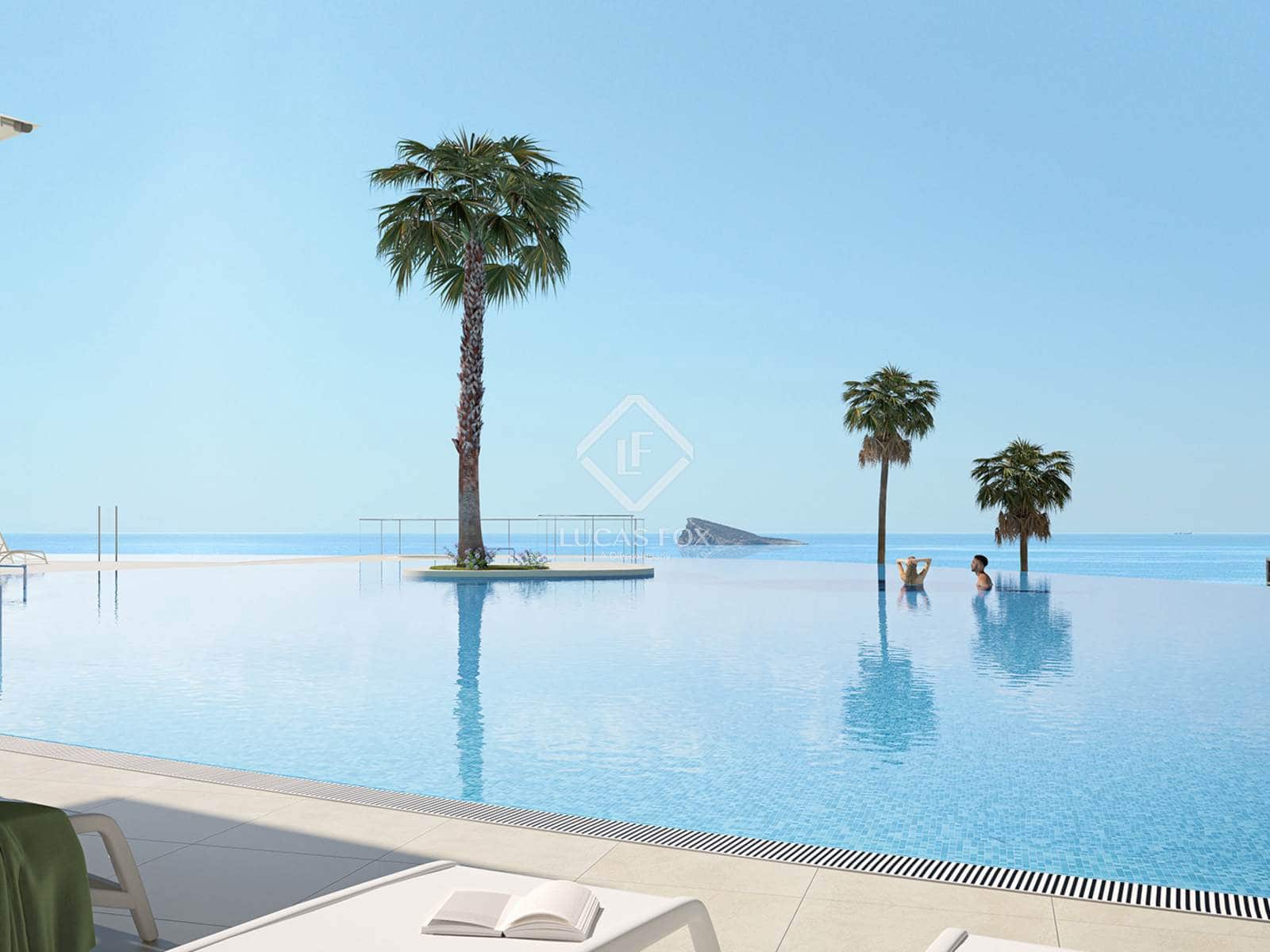 1 soveværelse Lejlighed til salg i Benidorm med swimmingpool garage - € 525.000 (Ref: 9314279)