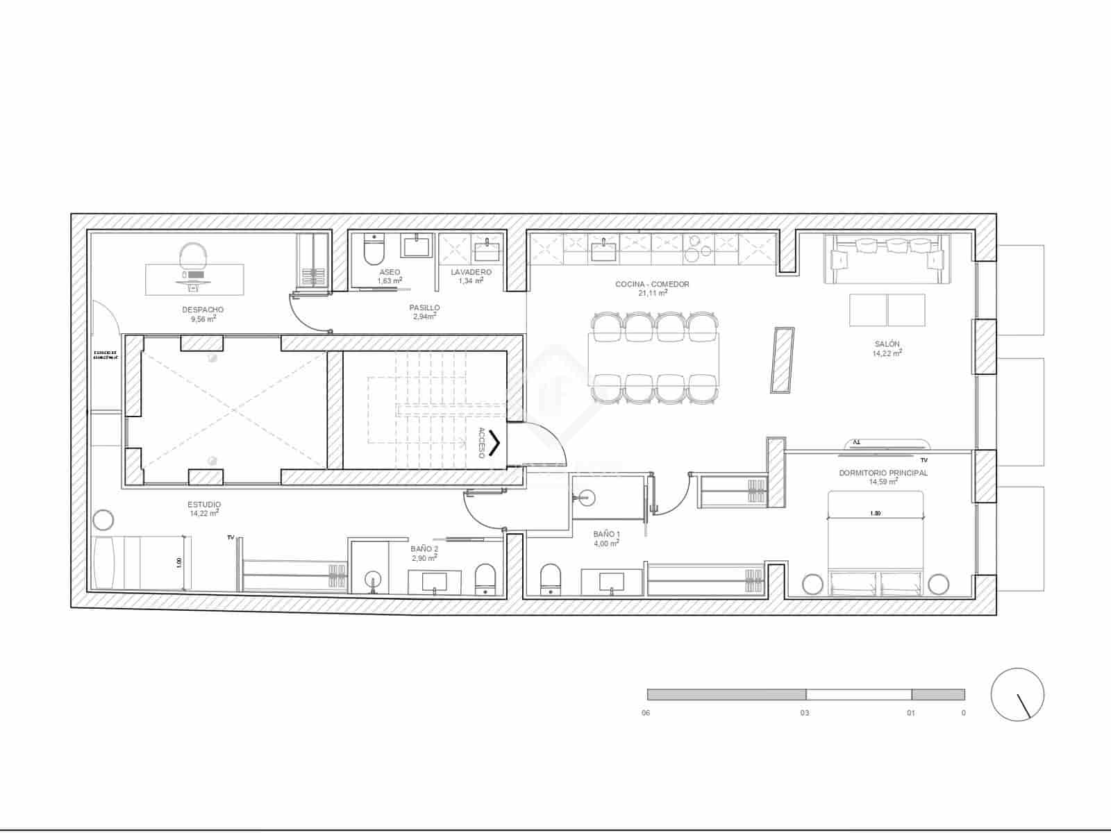 3 slaapkamer Appartement te koop in Madrid stad - € 1.150.000 (Ref: 9316986)