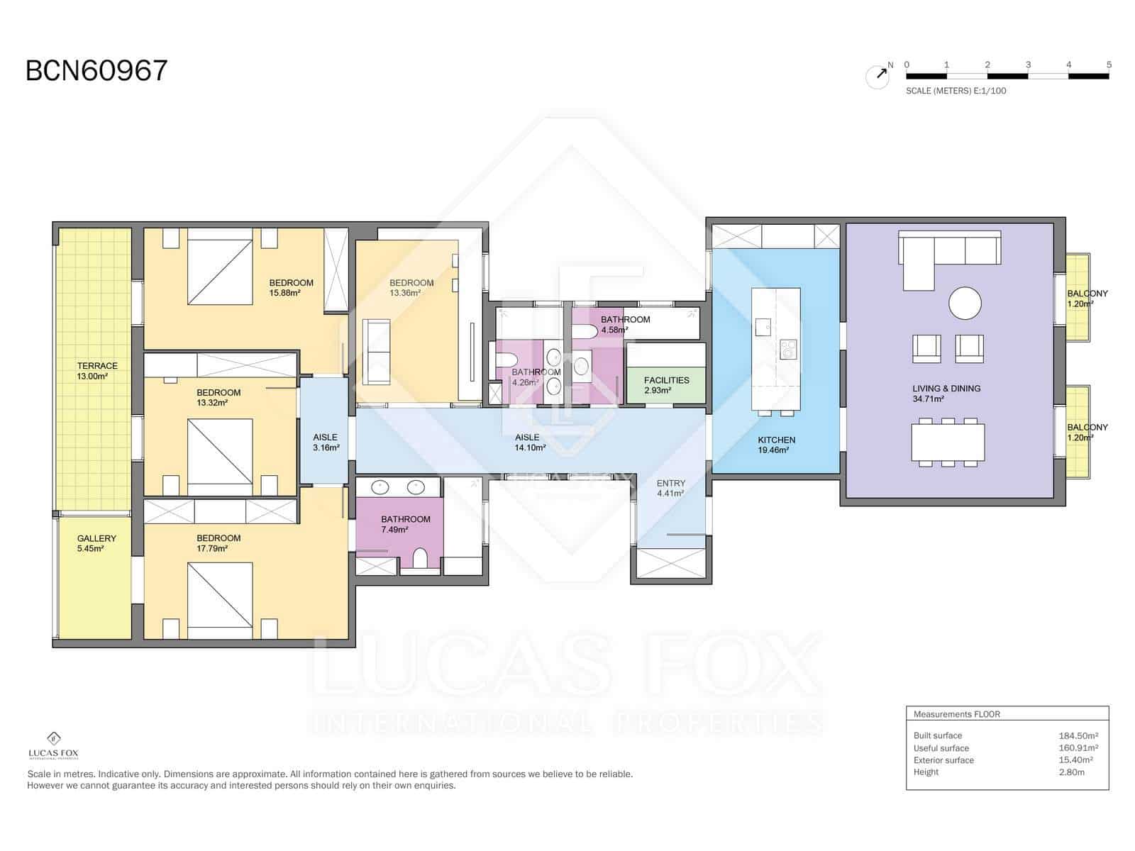 4 slaapkamer Appartement te koop in Barcelona stad - € 1.790.000 (Ref: 9325615)