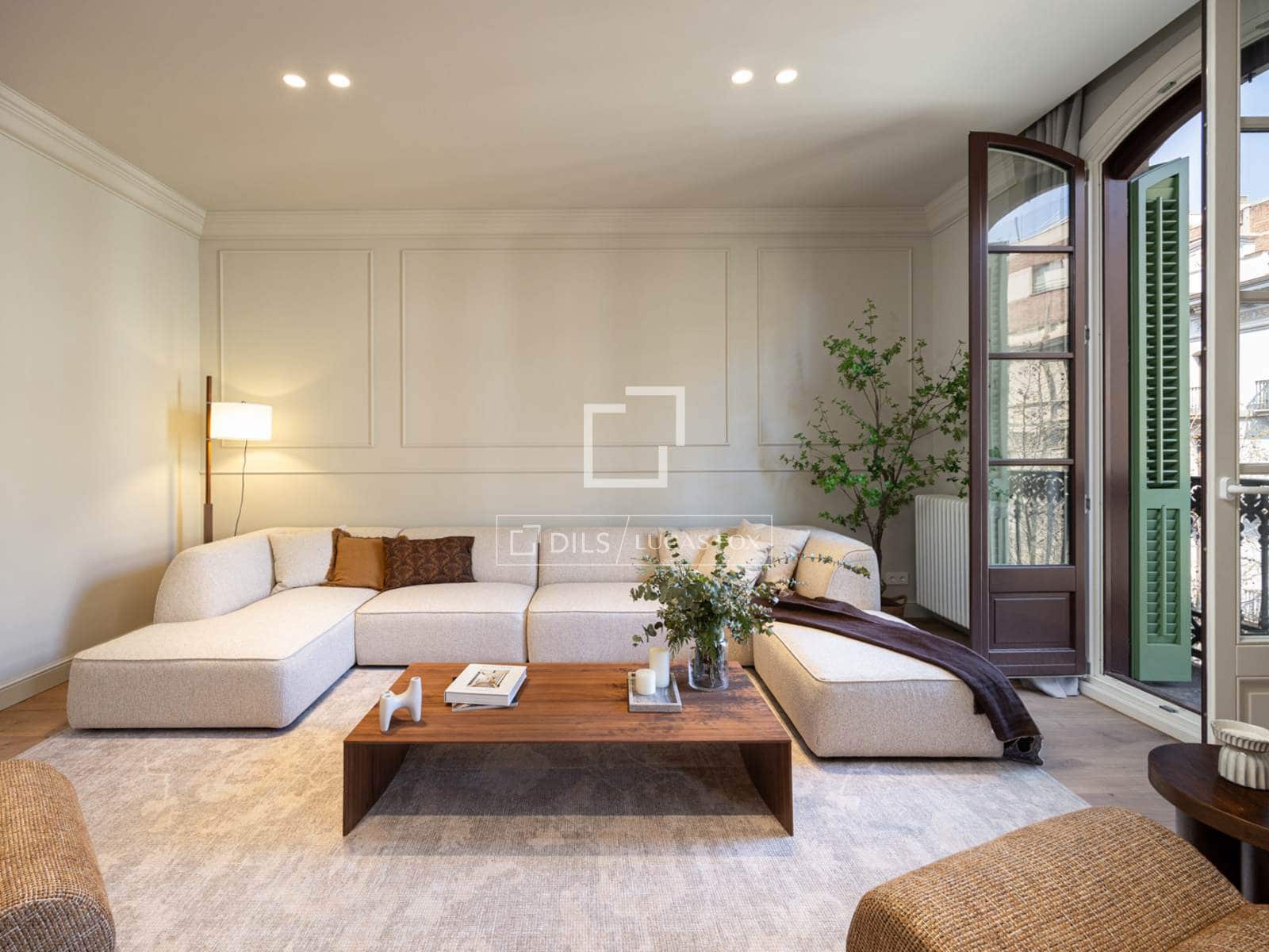 Apartamento de 4 habitaciones en Barcelona ciudad en venta - 1.790.000 € (Ref: 9325615)