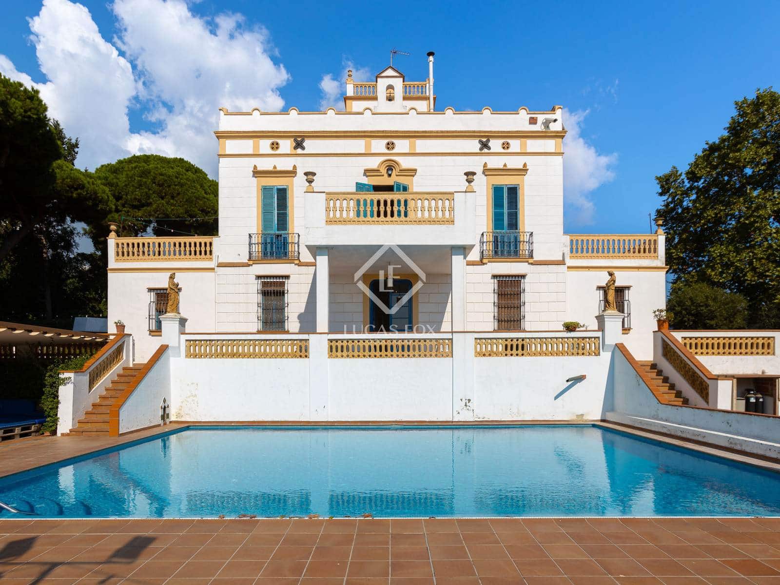 13 soverom Villa til salgs i Arenys de Mar med svømmebasseng garasje - € 2 200 000 (Ref: 9329540)