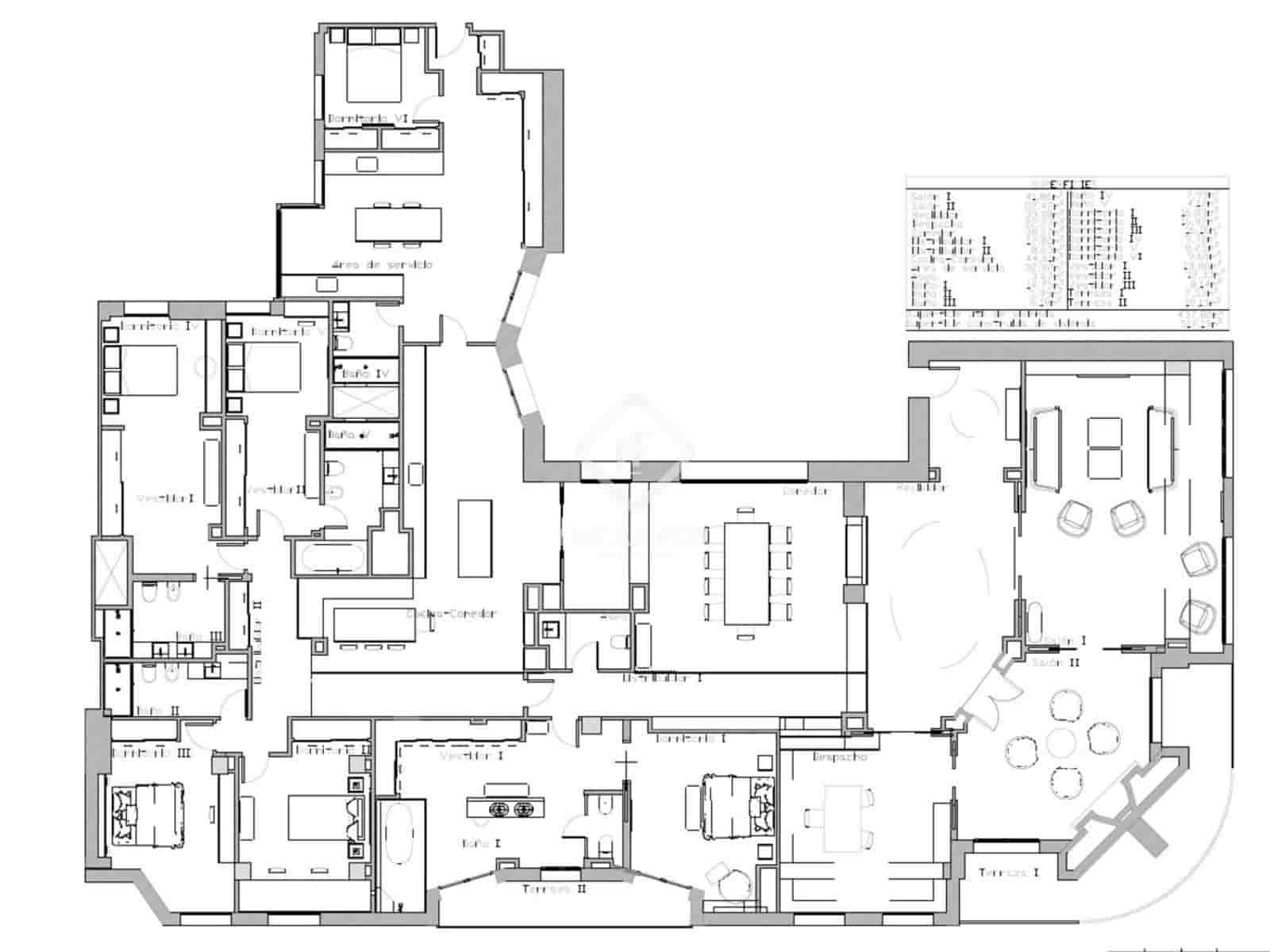 6 bedroom Apartment for sale in Madrid city - € 5,400,000 (Ref: 9331727)
