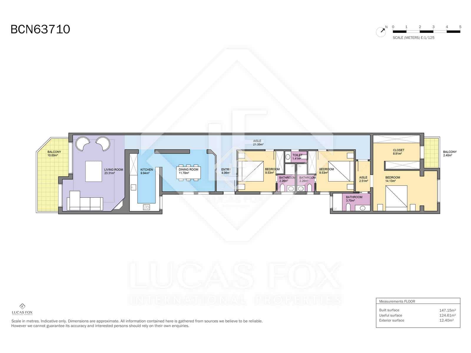 3 bedroom Apartment for sale in Barcelona city - € 1,420,000 (Ref: 9331845)
