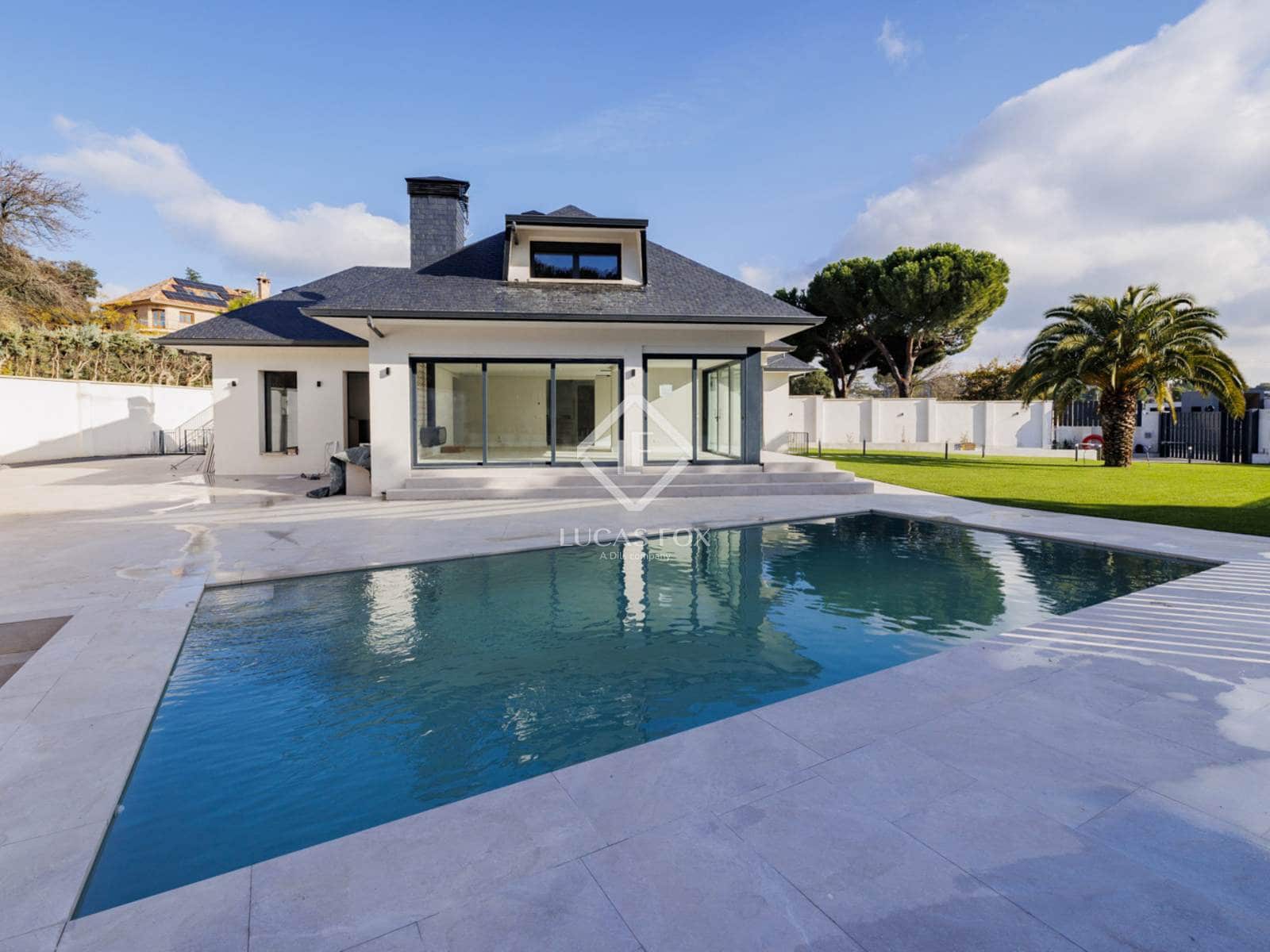 7 chambre Villa/Maison à vendre à Boadilla del Monte avec piscine garage - 2 950 000 € (Ref: 9331846)