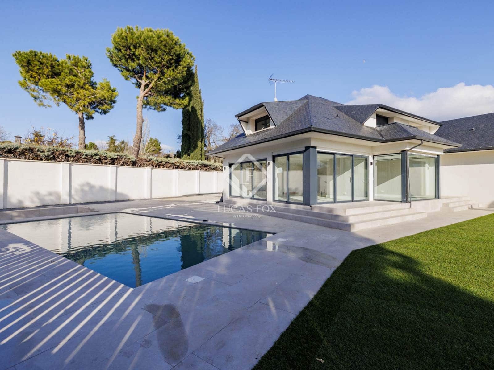 7 chambre Villa/Maison à vendre à Boadilla del Monte avec piscine garage - 2 950 000 € (Ref: 9331846)