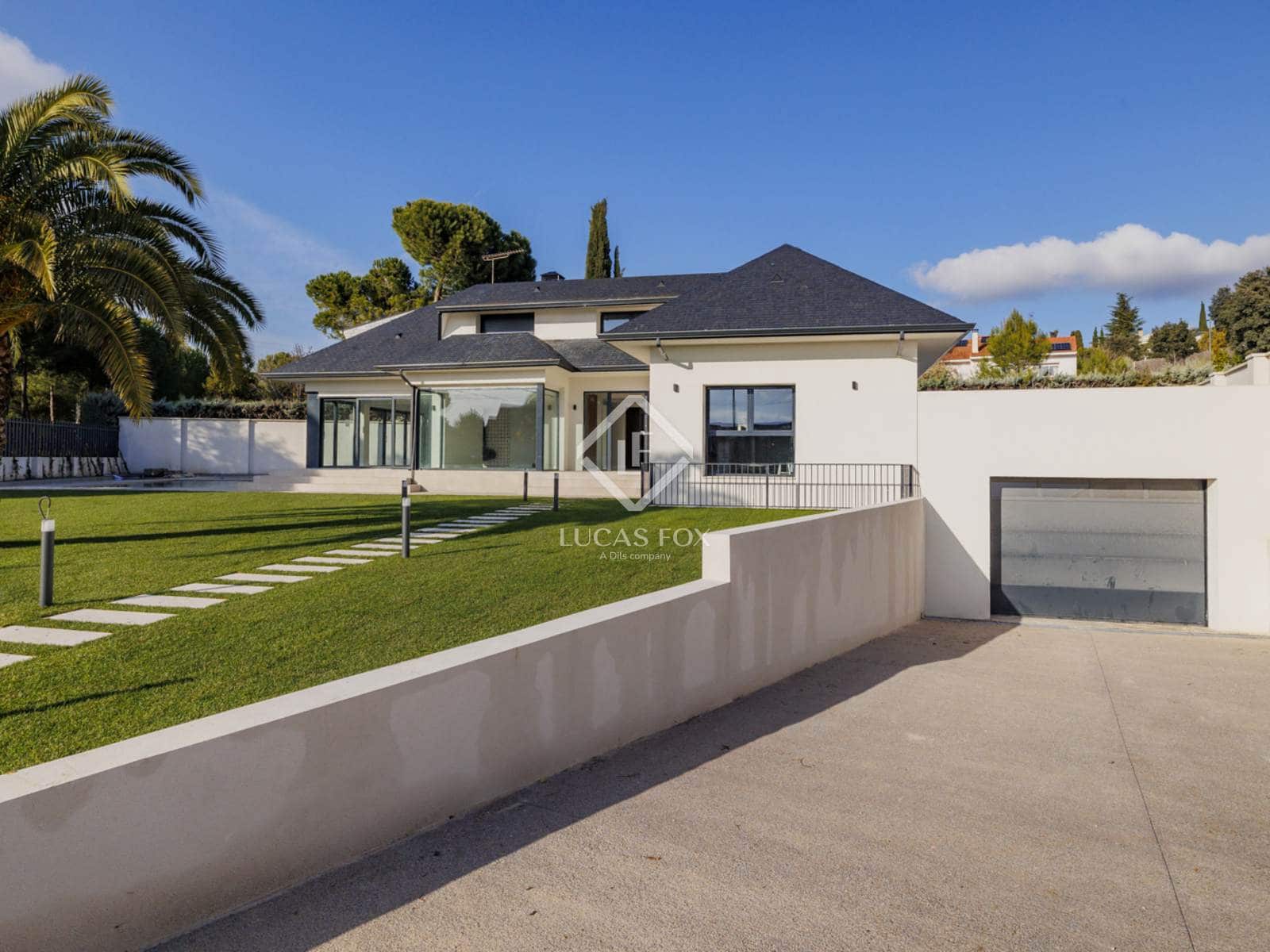 7 chambre Villa/Maison à vendre à Boadilla del Monte avec piscine garage - 2 950 000 € (Ref: 9331846)