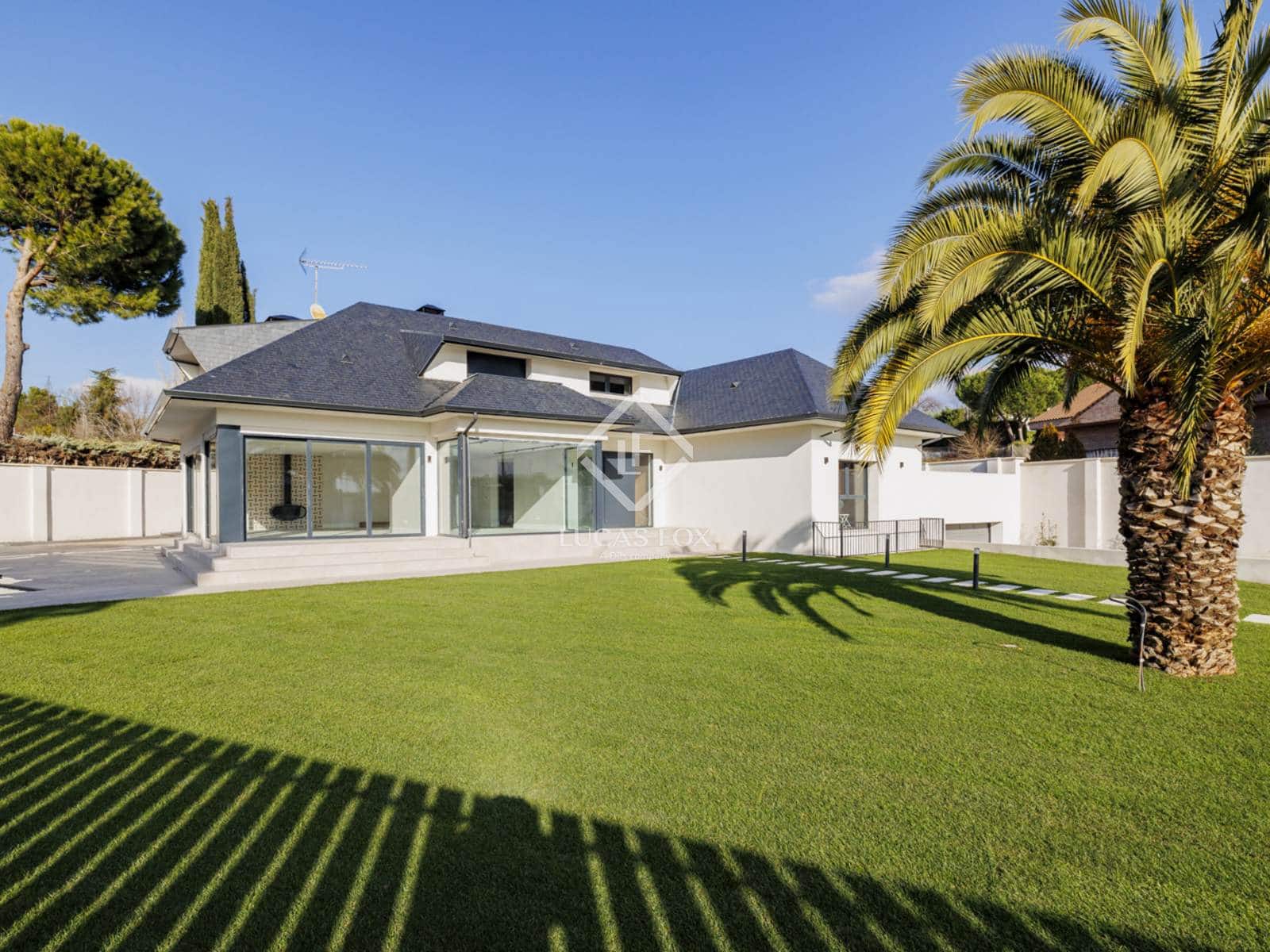 7 chambre Villa/Maison à vendre à Boadilla del Monte avec piscine garage - 2 950 000 € (Ref: 9331846)