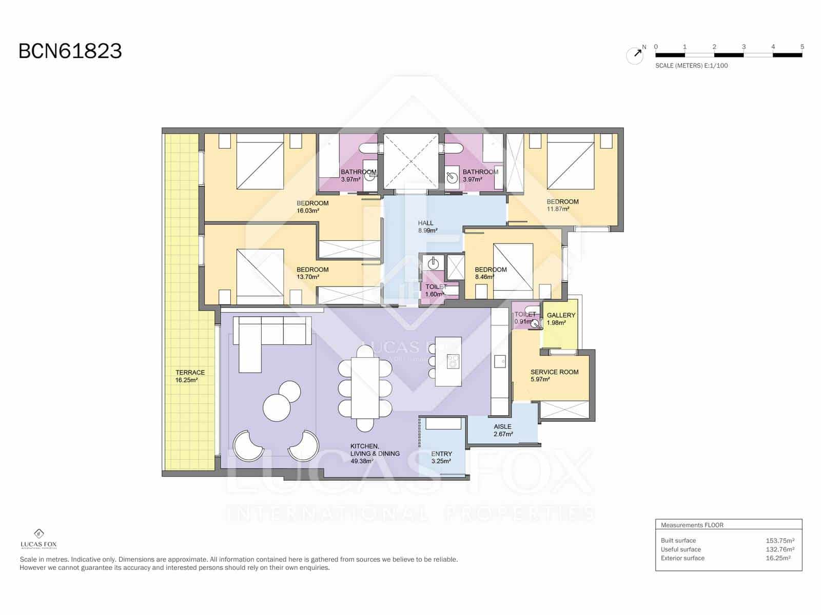 4 bedroom Apartment for sale in Barcelona city with garage - € 1,500,000 (Ref: 9332734)
