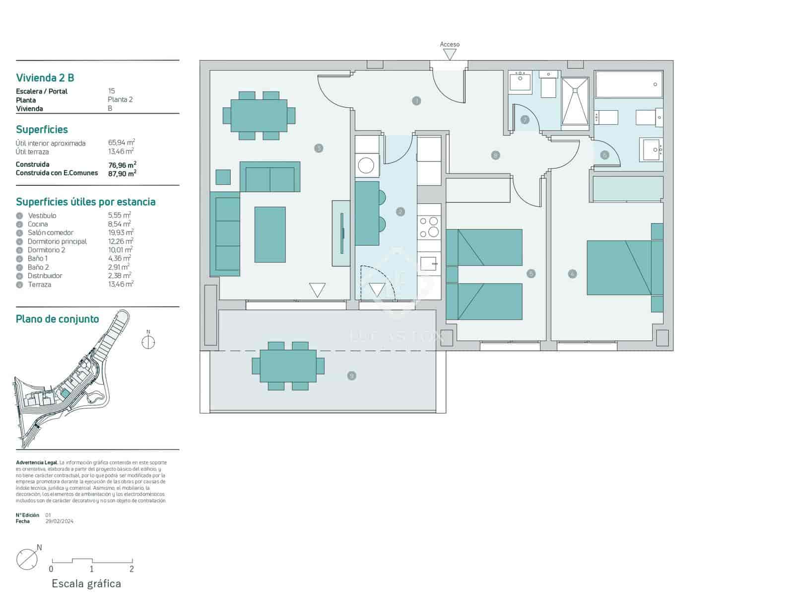 2 slaapkamer Appartement te koop in Almunecar met zwembad garage - € 303.000 (Ref: 9332736)