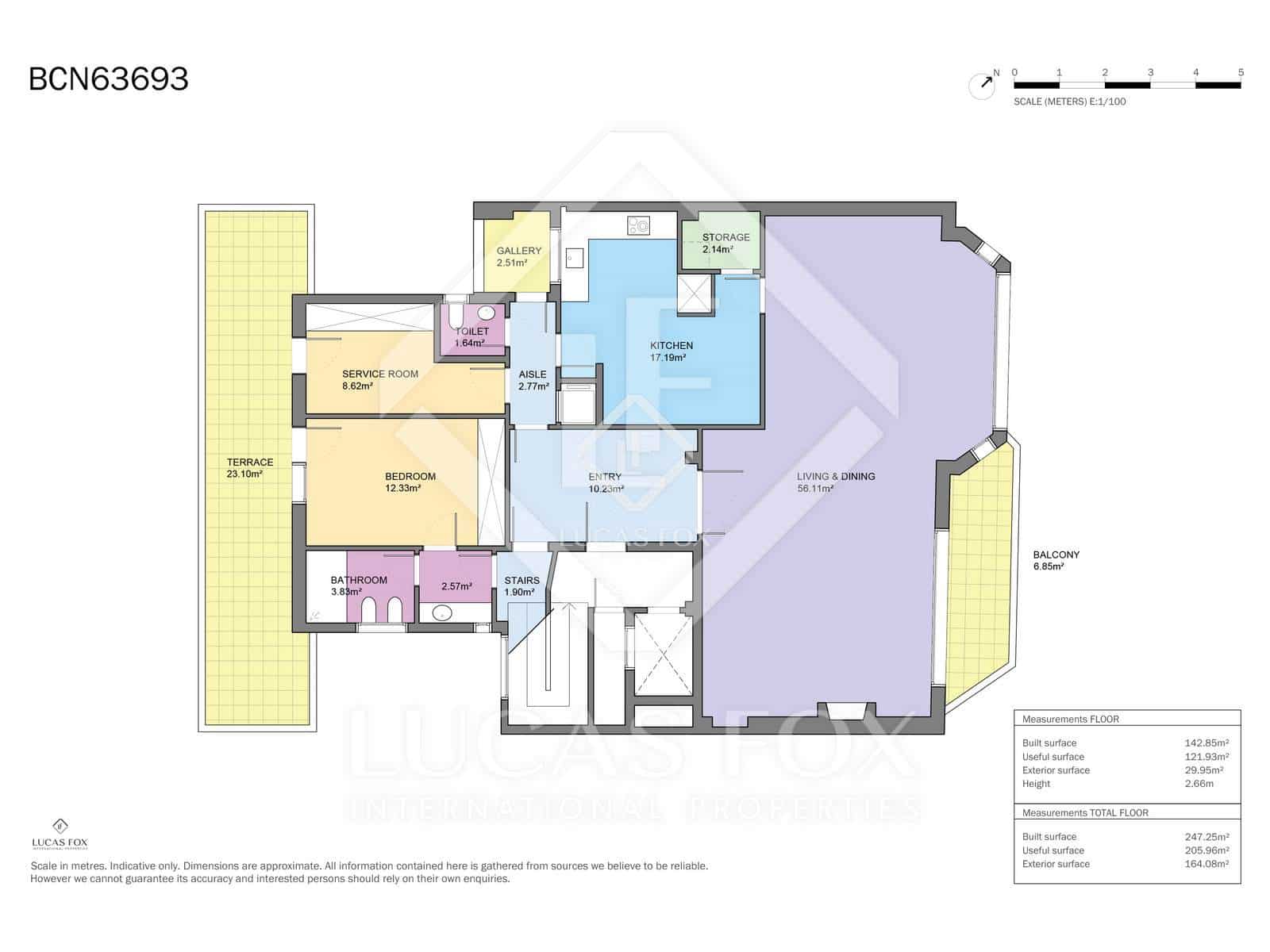 6 soveværelse Penthouse til salg i Barcelona by med swimmingpool garage - € 2.300.000 (Ref: 9332886)