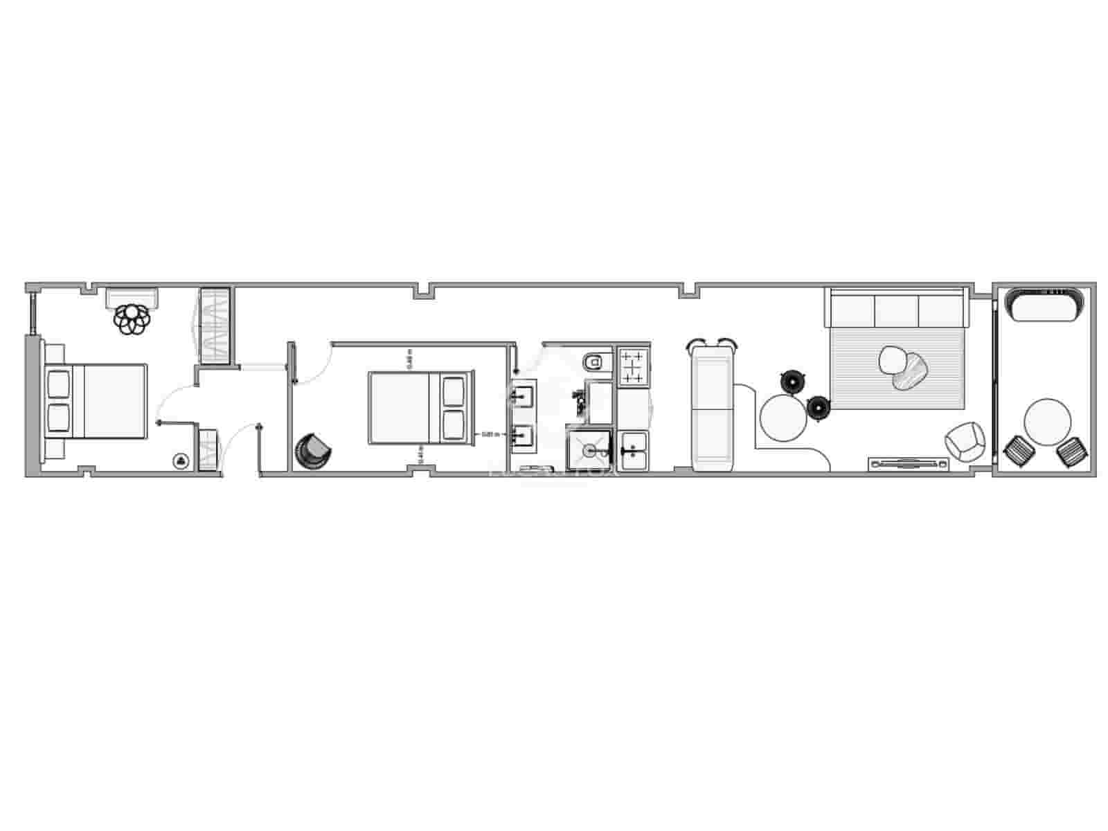 2 bedroom Apartment for sale in Sant Antoni de Portmany with pool - € 590,000 (Ref: 9334259)