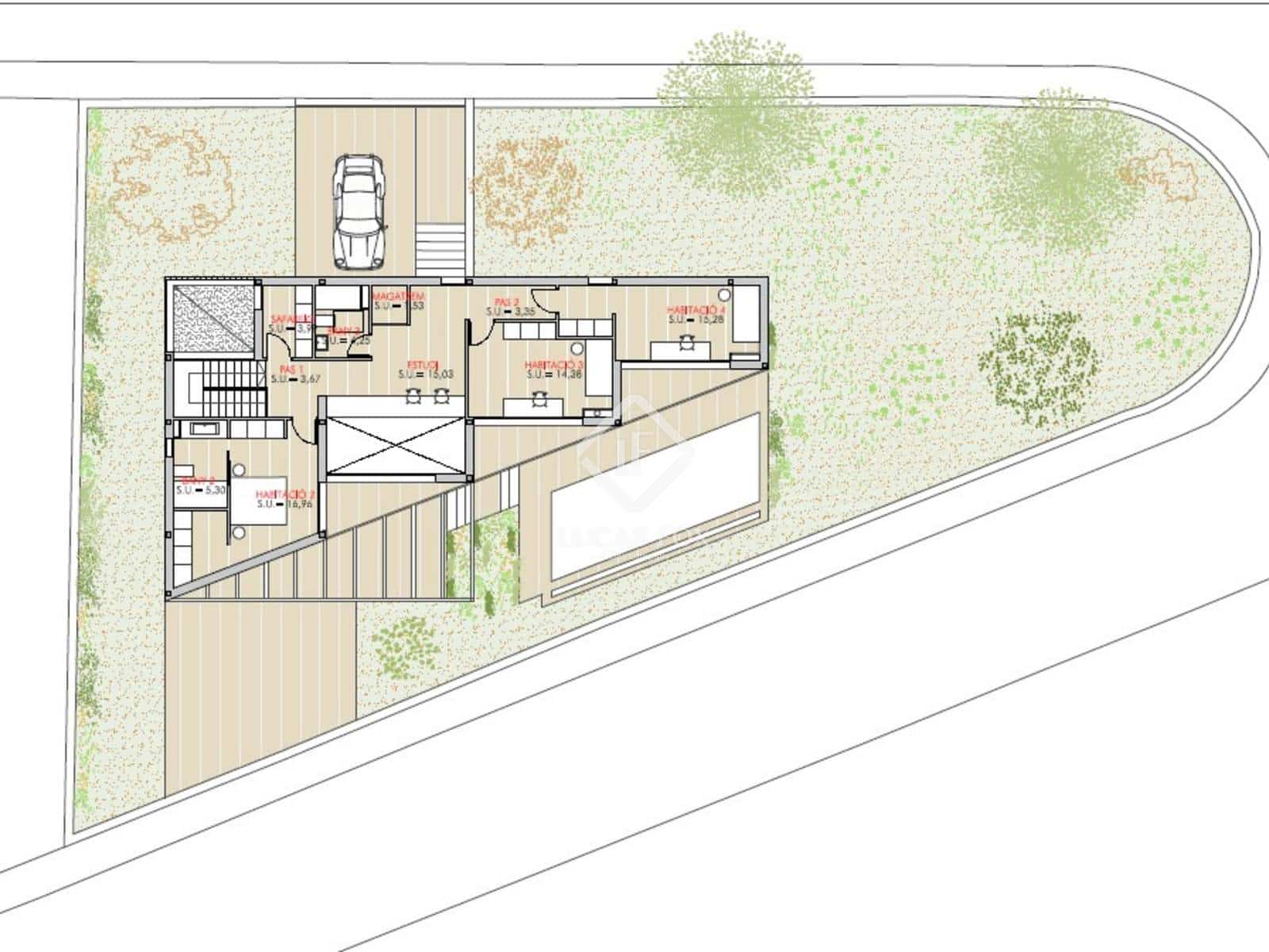 4 makuuhuone Huvila myytävänä paikassa Vilassar de Dalt mukana uima-altaan 
autotalli - 1 350 000 € (Ref: 9335431)