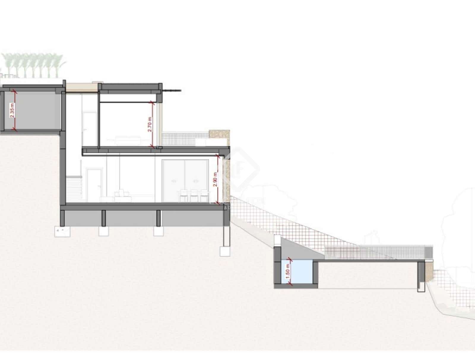 4 sypialnia Willa na sprzedaż w Sa Riera z basenem garażem - 1 350 000 € (Ref: 9339144)
