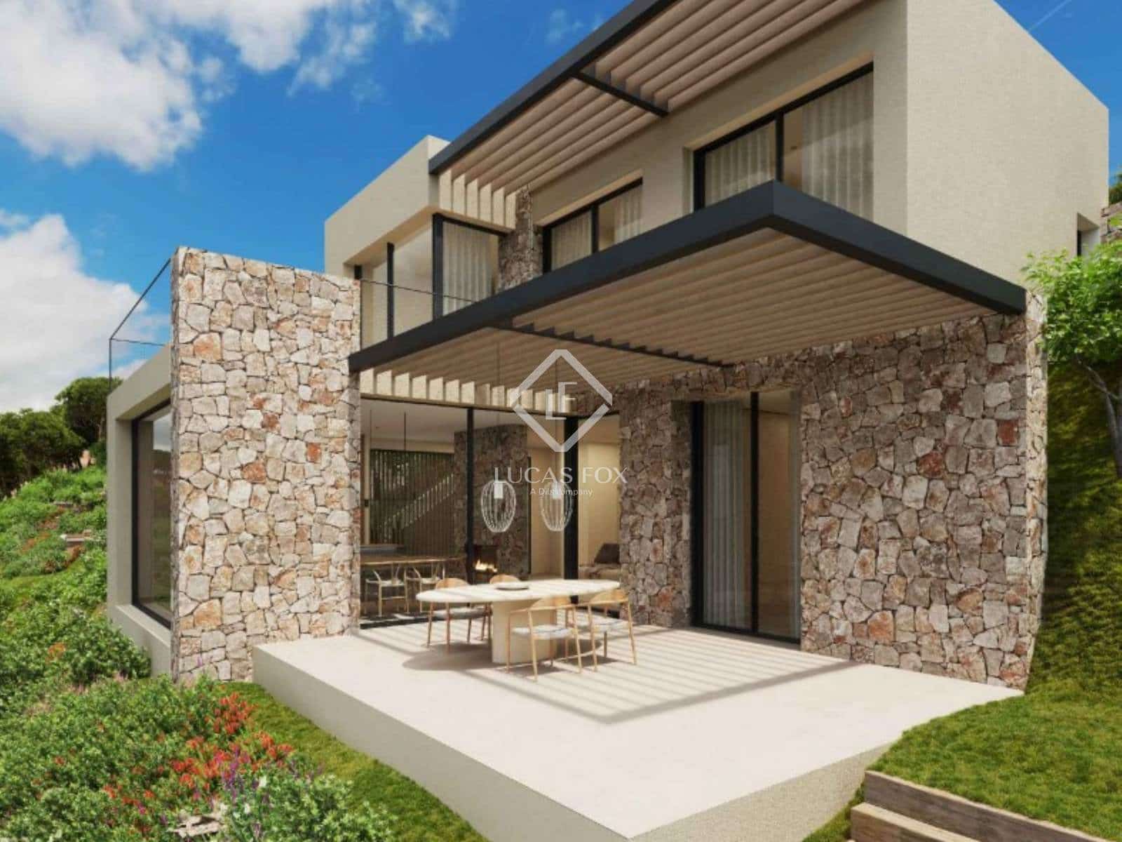 4 sypialnia Willa na sprzedaż w Sa Riera z basenem garażem - 1 350 000 € (Ref: 9339144)