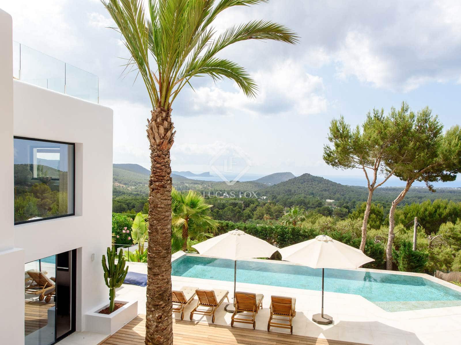 6 chambre Villa/Maison à vendre à Es Cubells avec piscine garage - 4 850 000 € (Ref: 9340260)