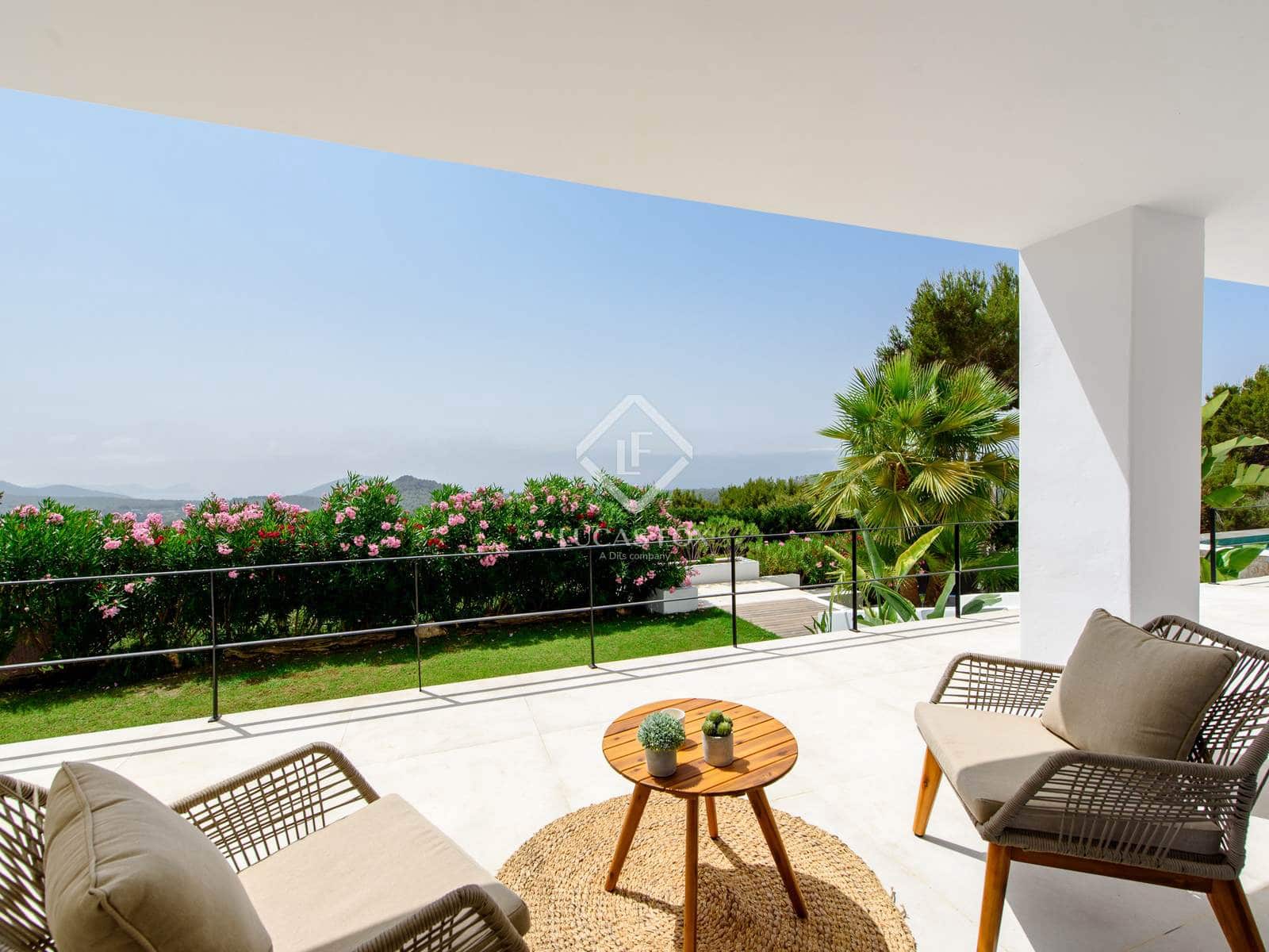 6 chambre Villa/Maison à vendre à Es Cubells avec piscine garage - 4 850 000 € (Ref: 9340260)