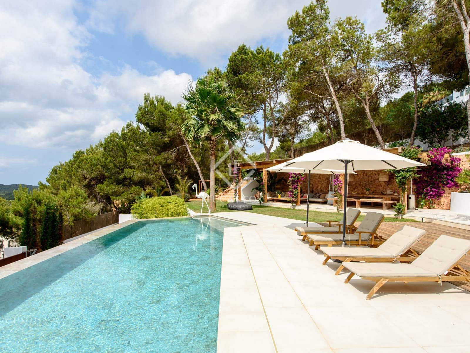 6 chambre Villa/Maison à vendre à Es Cubells avec piscine garage - 4 850 000 € (Ref: 9340260)