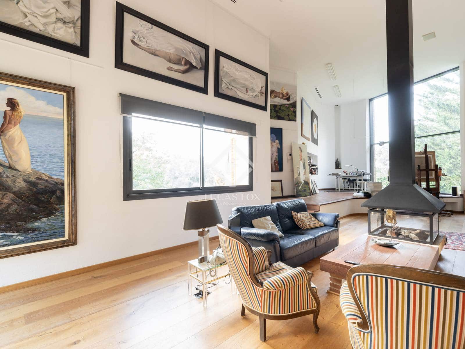 4 chambre Villa/Maison à vendre à Sant Cugat del Valles avec piscine garage - 2 450 000 € (Ref: 9343944)