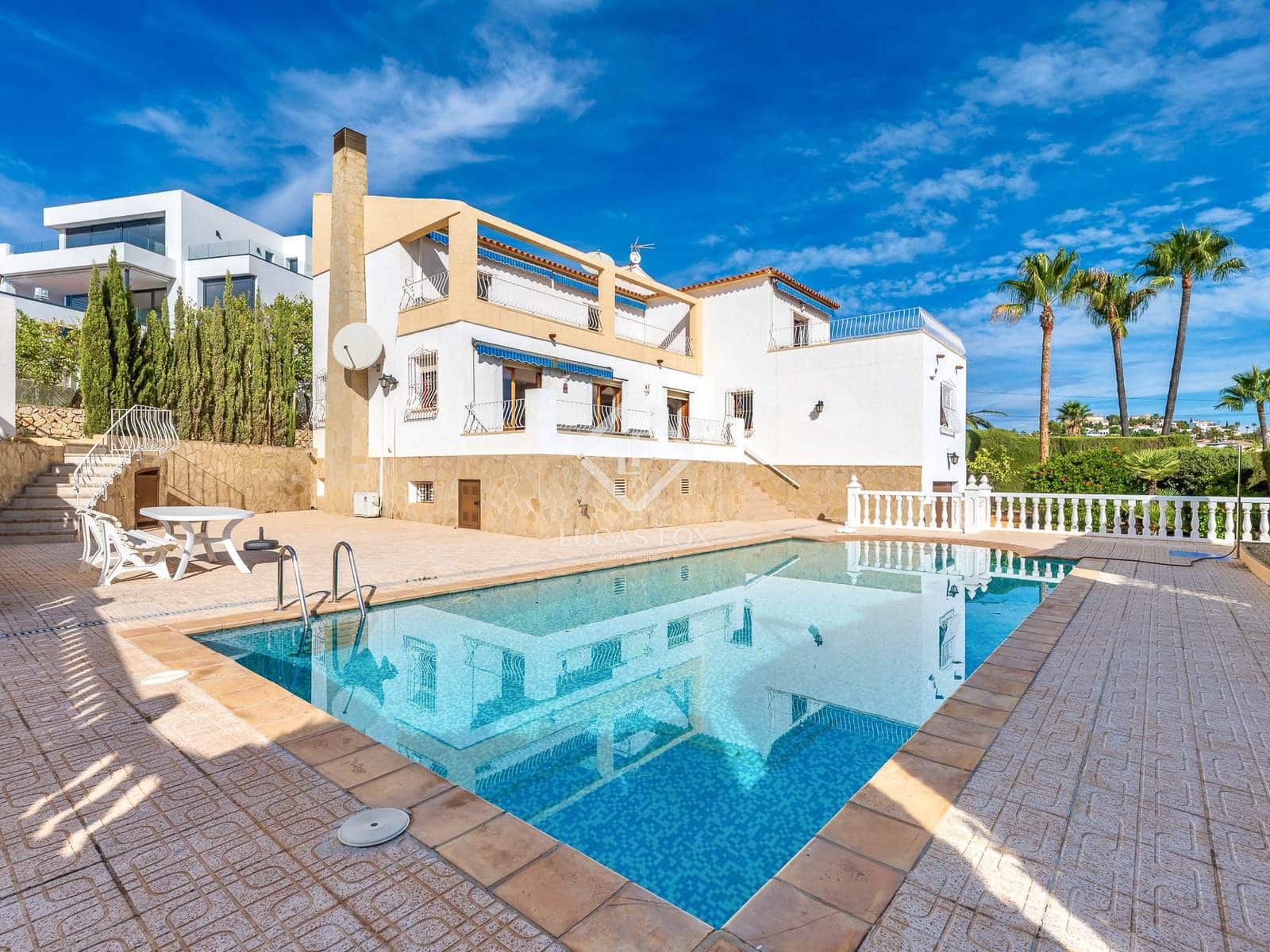 7 sypialnia Willa na sprzedaż w Calpe / Calp z basenem garażem - 850 000 € (Ref: 9344064)