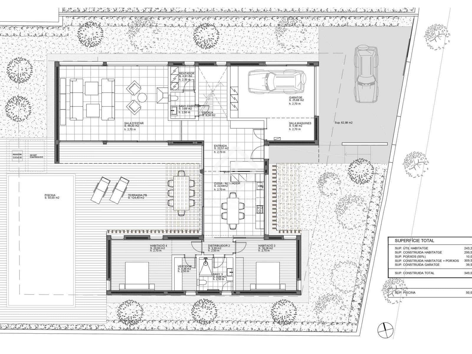 4 chambre Villa/Maison à vendre à S'Agaro avec piscine - 2 400 000 € (Ref: 9345229)