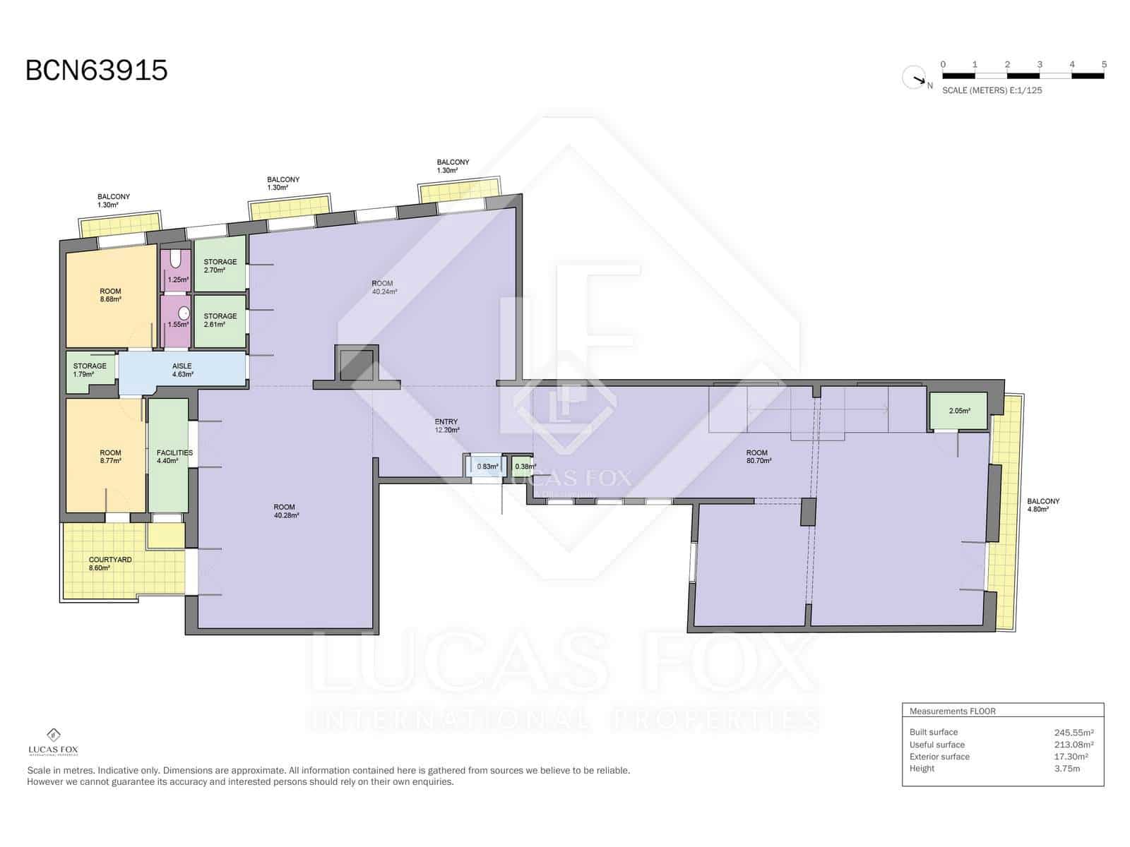 5 soverom Leilighet til salgs i Barcelona by - € 885 000 (Ref: 9345478)