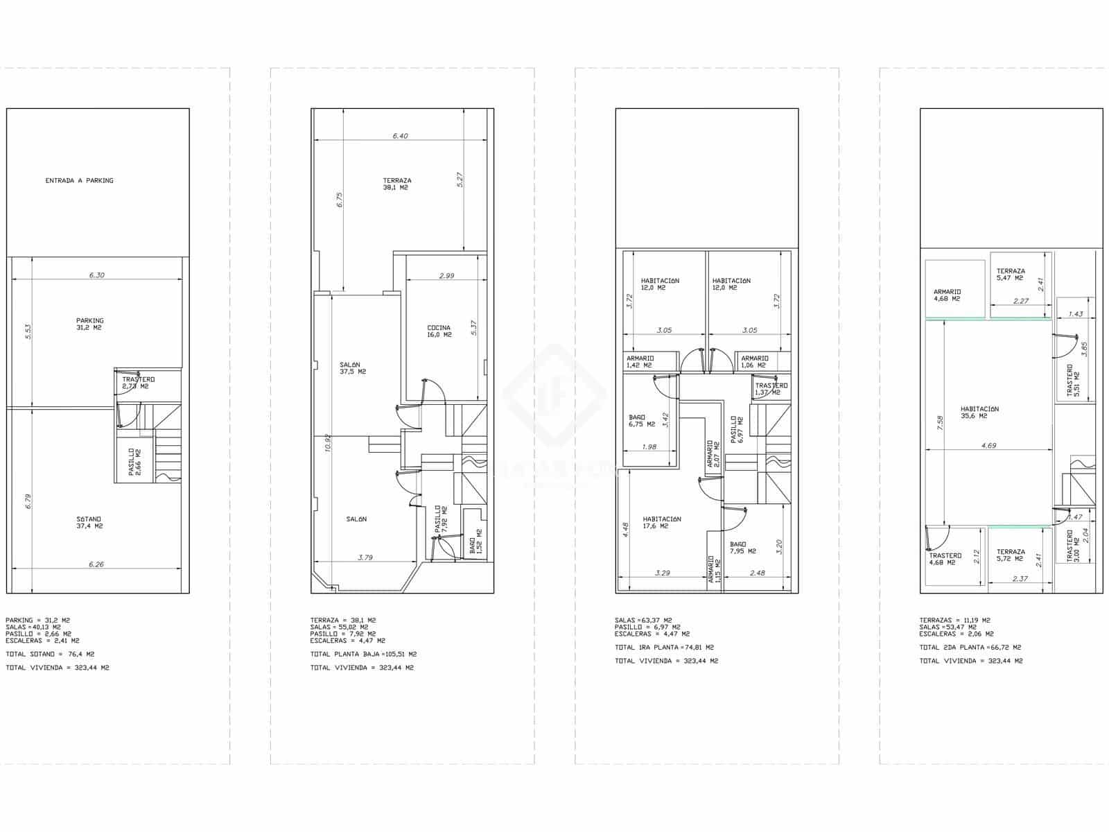 4 slaapkamer Villa te koop in Madrid stad met zwembad garage - € 1.295.000 (Ref: 9349982)