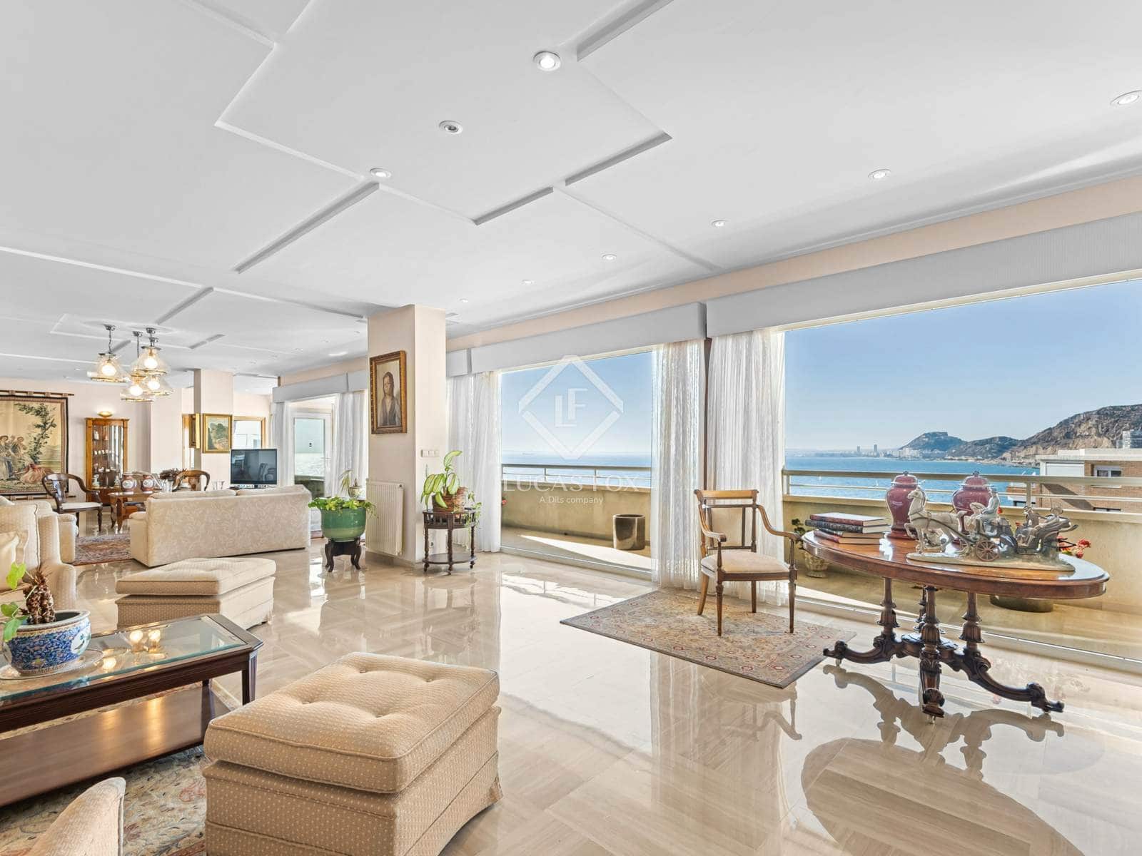 6 sypialnia Penthouse do wynajęcia w Miasto Alicante / Alacant z basenem garażem - 5 000 € (Ref: 9349985)