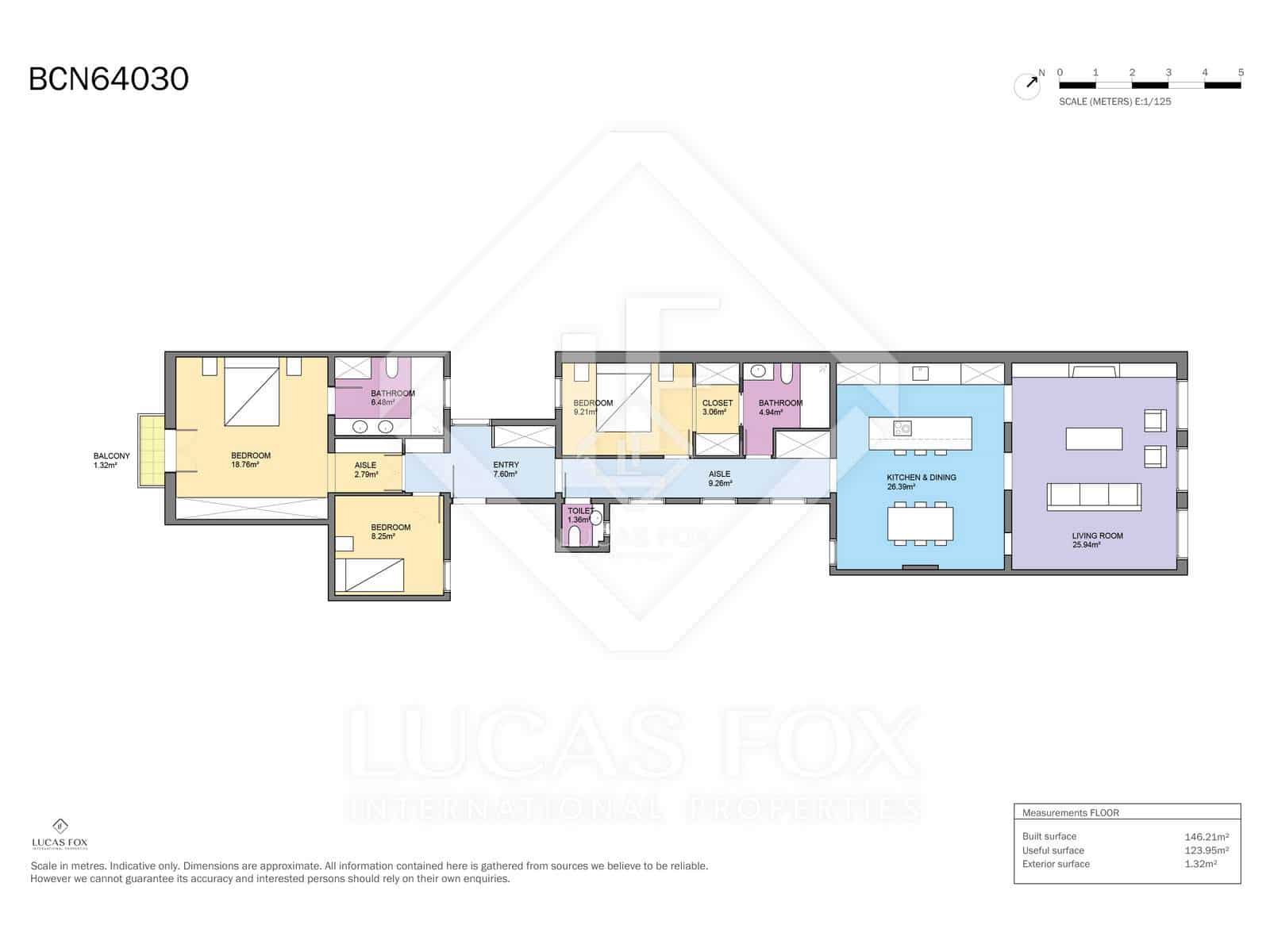3 sypialnia Apartament na sprzedaż w Miasto Barcelona - 1 297 000 € (Ref: 9349986)