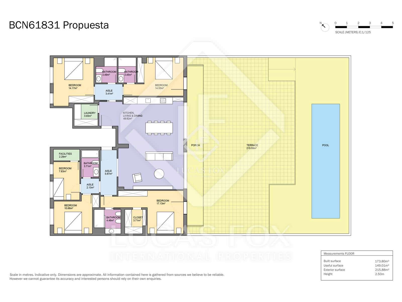 4 soveværelse Lejlighed til salg i Barcelona by med swimmingpool garage - € 2.000.000 (Ref: 9354209)