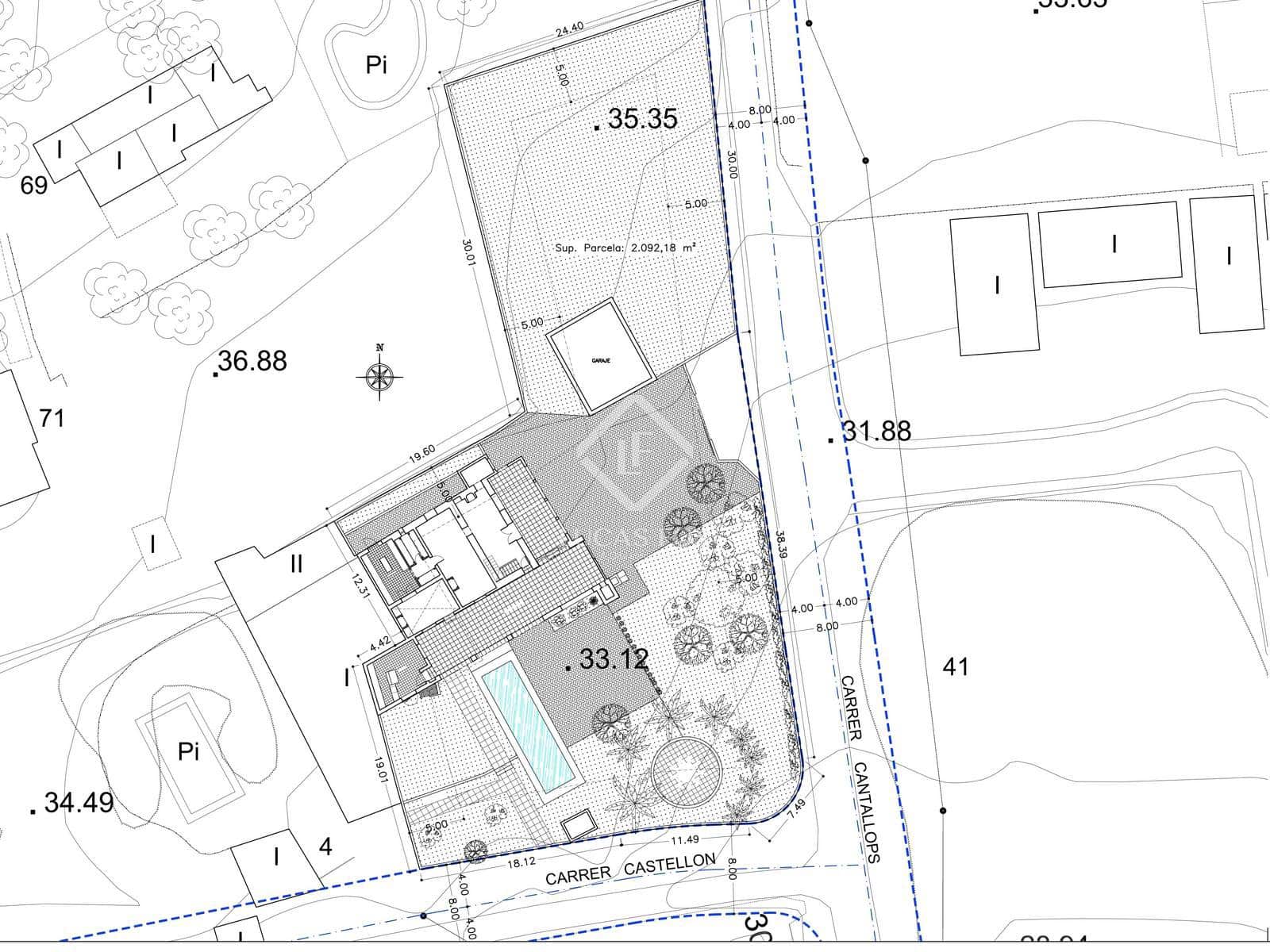 4 sovrum Villa till salu i Javea / Xabia med pool garage - 845 000 € (Ref: 9357848)