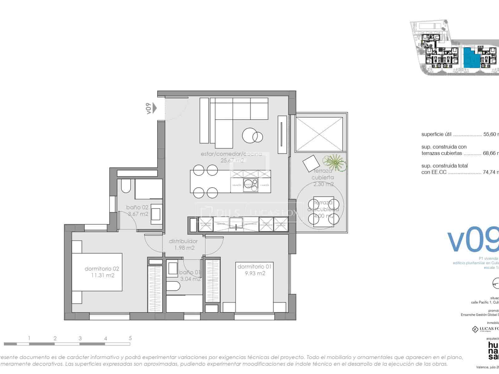 Apartamento de 2 habitaciones en Cullera en venta con piscina - 284.000 € (Ref: 9360769)