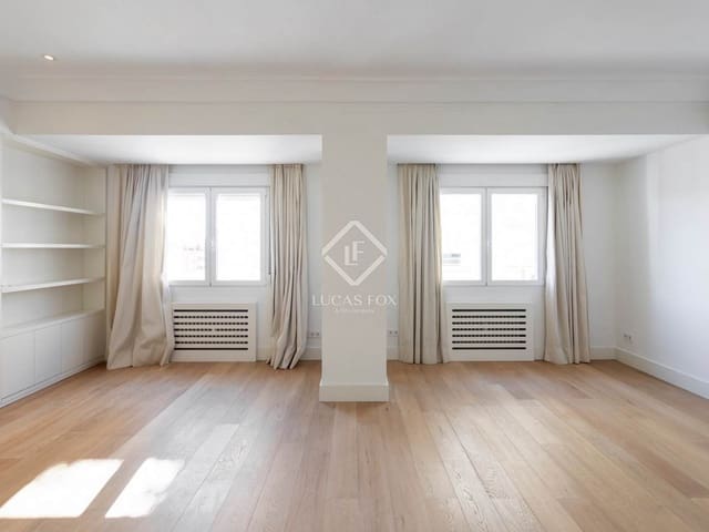 4 sovrum Lägenhet att hyra i Lista, Madrid stad med pool garage - 5 400 € (Ref: 9360893)