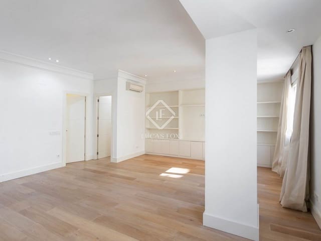 4 sovrum Lägenhet att hyra i Lista, Madrid stad med pool garage - 5 400 € (Ref: 9360893)