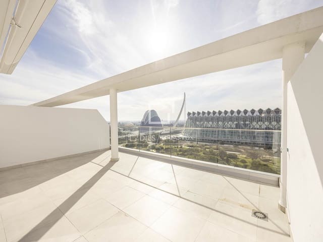 3 Zimmer Penthouse zu vermieten in València Stadt mit Garage - 4.500 € (Ref: 9360895)
