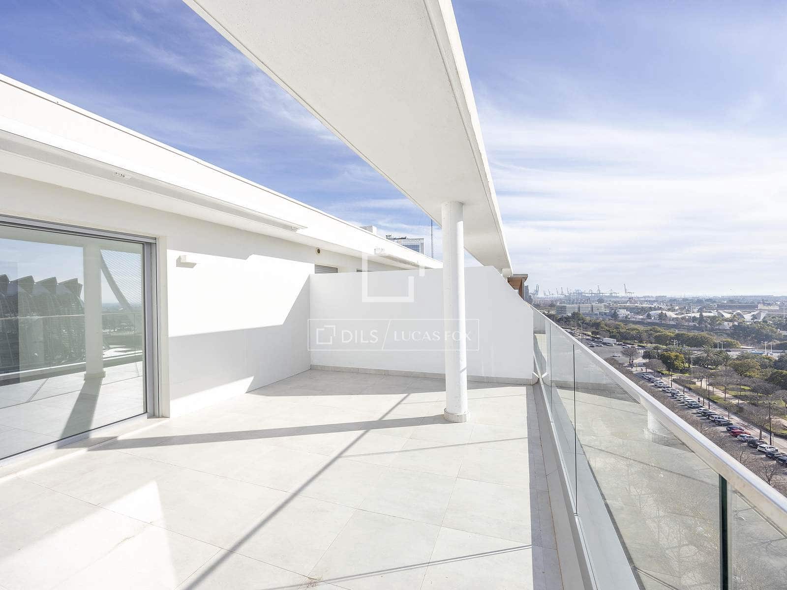 3 soverom Penthouse til leie i Valencia by med garasje - € 4 500 (Ref: 9360895)