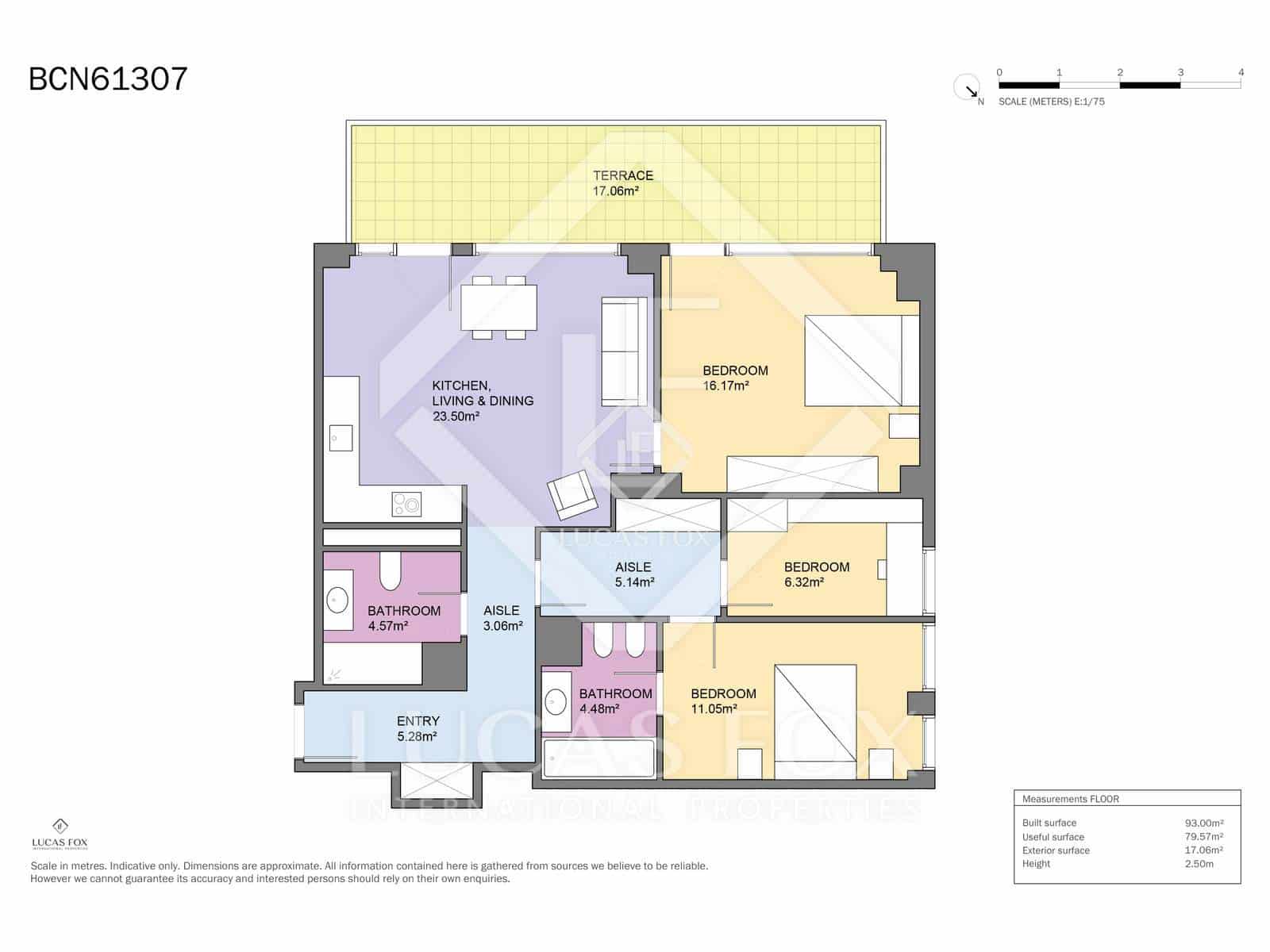 3 slaapkamer Appartement te koop in Barcelona stad met zwembad garage - € 885.000 (Ref: 9363192)