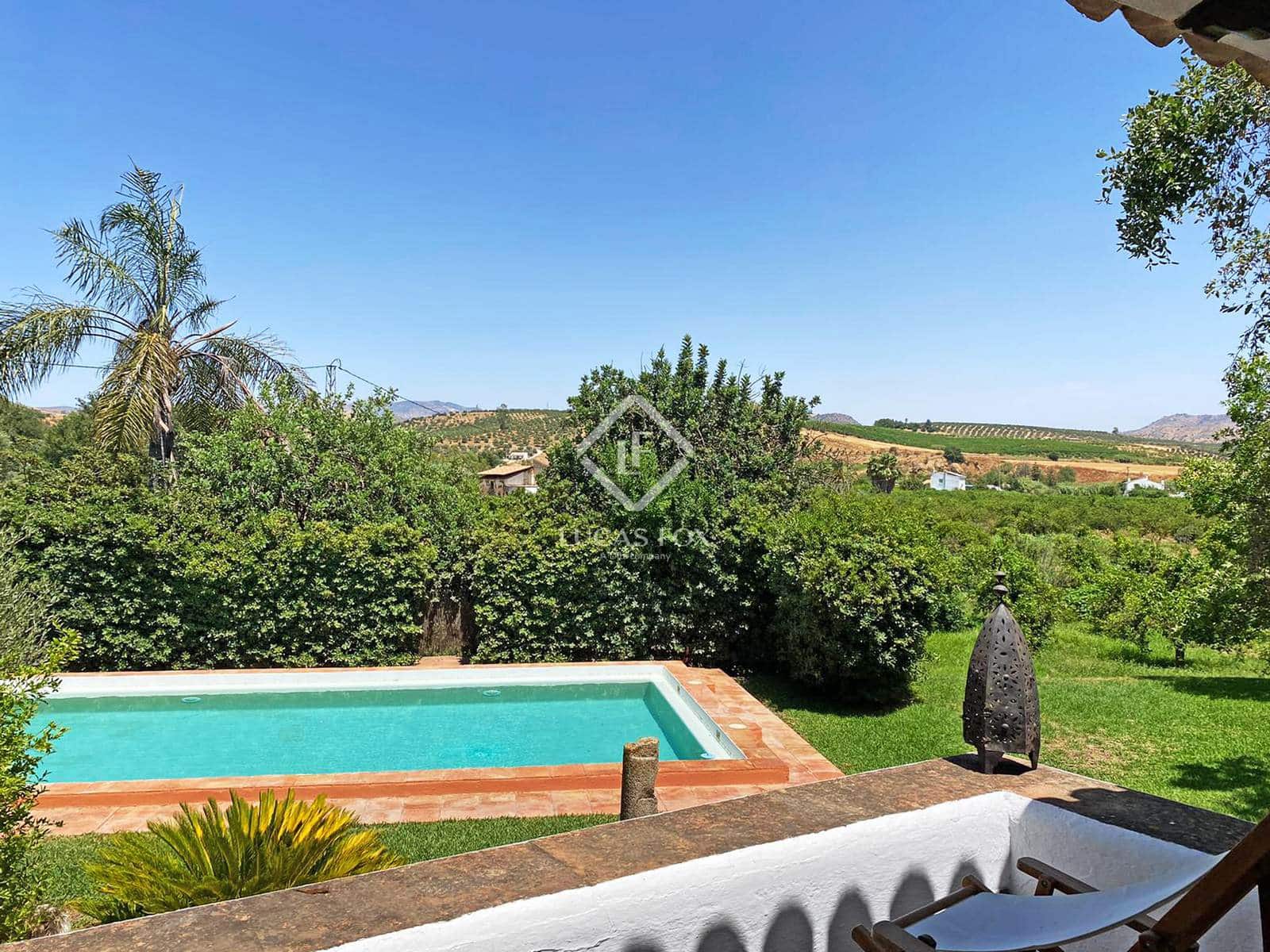 3 chambre Finca/Maison de Campagne à vendre à Alora avec piscine garage - 695 000 € (Ref: 9371358)