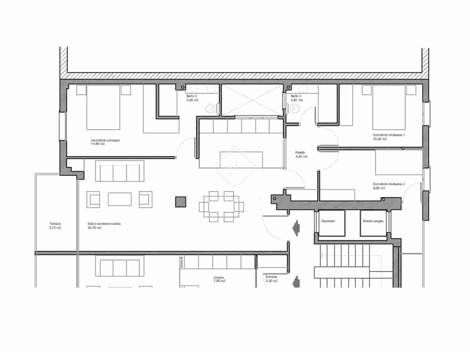 3 slaapkamer Appartement te koop in Malaga stad - € 890.000 (Ref: 9371359)
