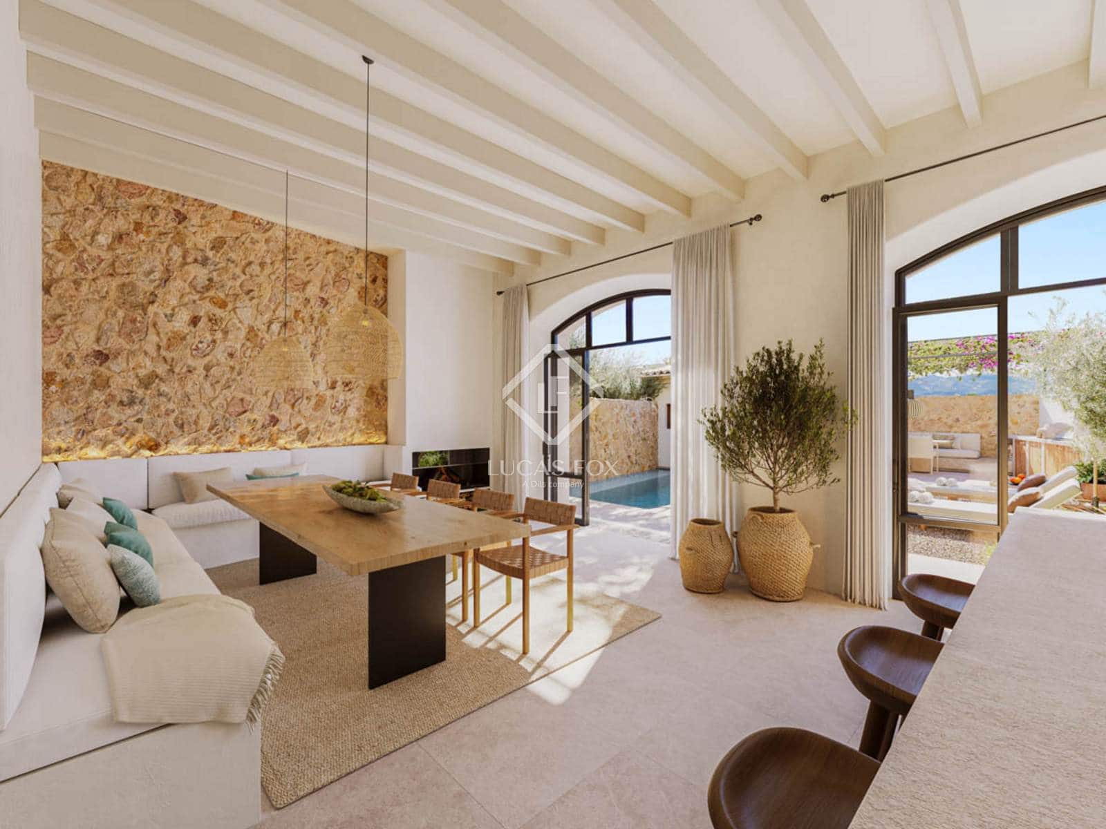 4 bedroom Villa for sale in Santa Maria del Cami with pool garage - € 2,450,000 (Ref: 9372249)