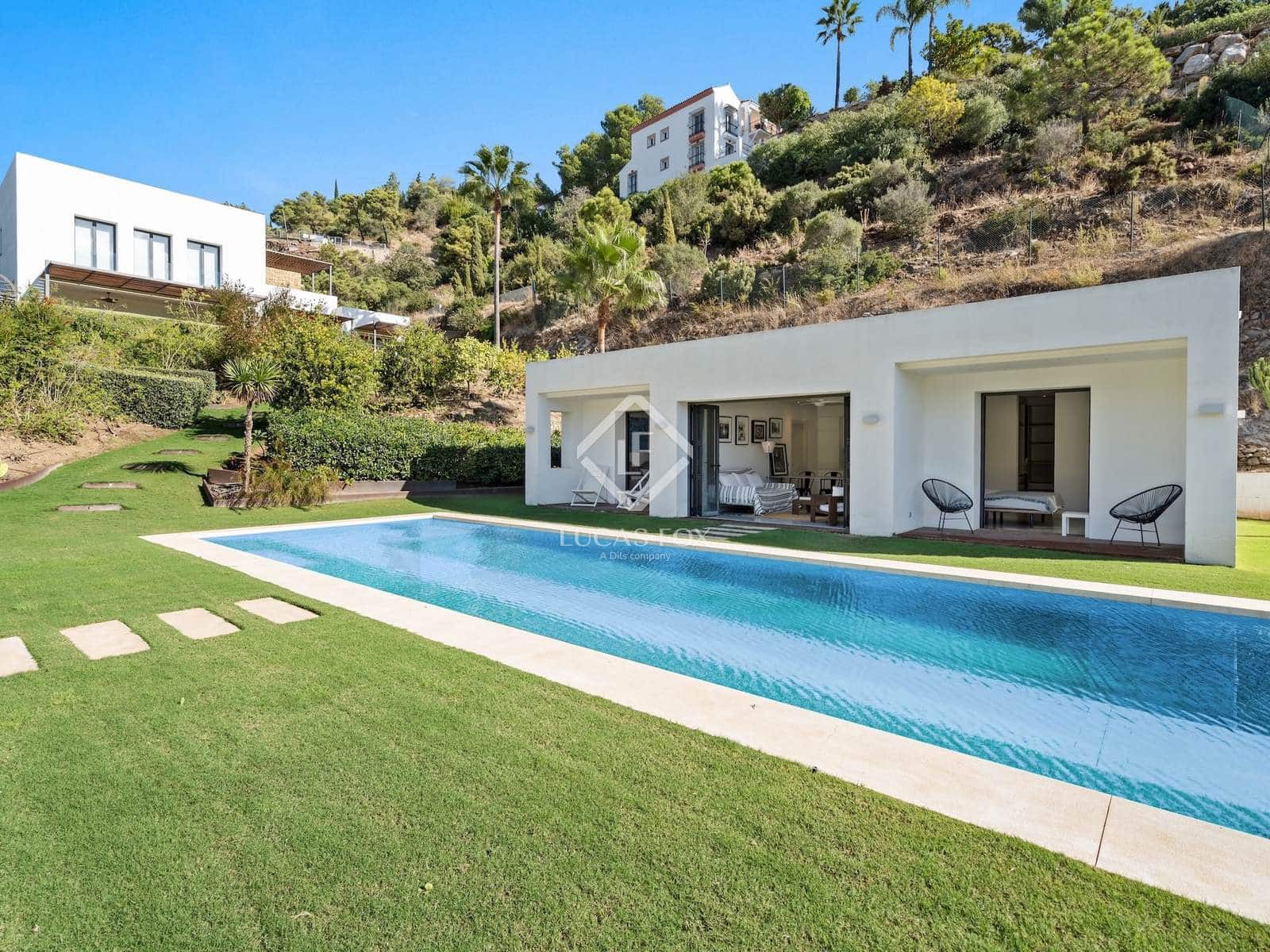 6 Zimmer Villa zu verkaufen in Benahavis mit Pool Garage - 4.200.000 € (Ref: 9383531)