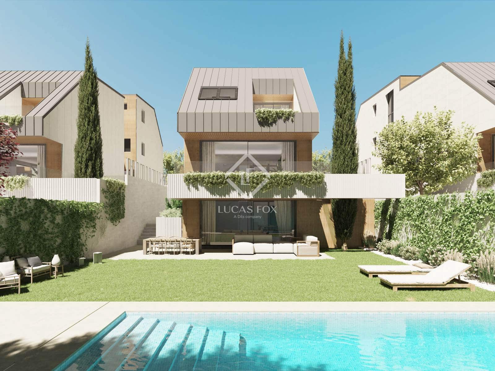 5 bedroom Villa for sale in Pozuelo de Alarcon with pool garage - € 2,200,000 (Ref: 9384821)