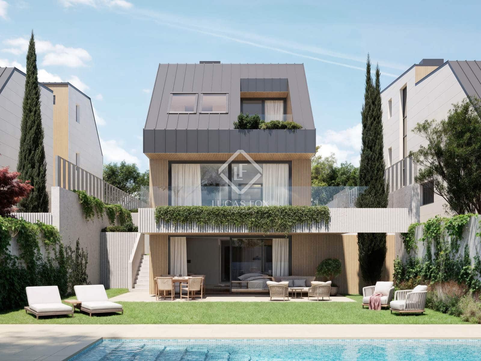 Chalet de 5 habitaciones en Pozuelo de Alarcón en venta con piscina garaje - 2.200.000 € (Ref: 9384823)