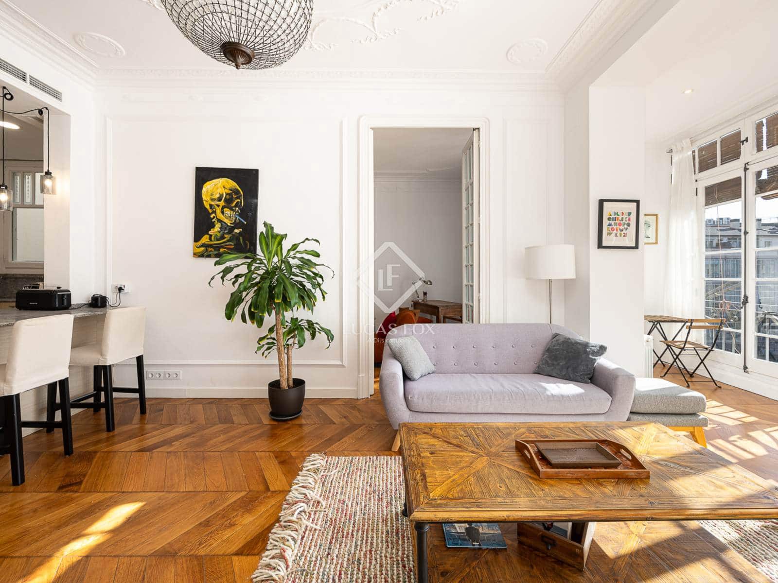 Appartement de 4 chambres à louer à Barcelone ville - 3 000 € (Ref: 9386296)