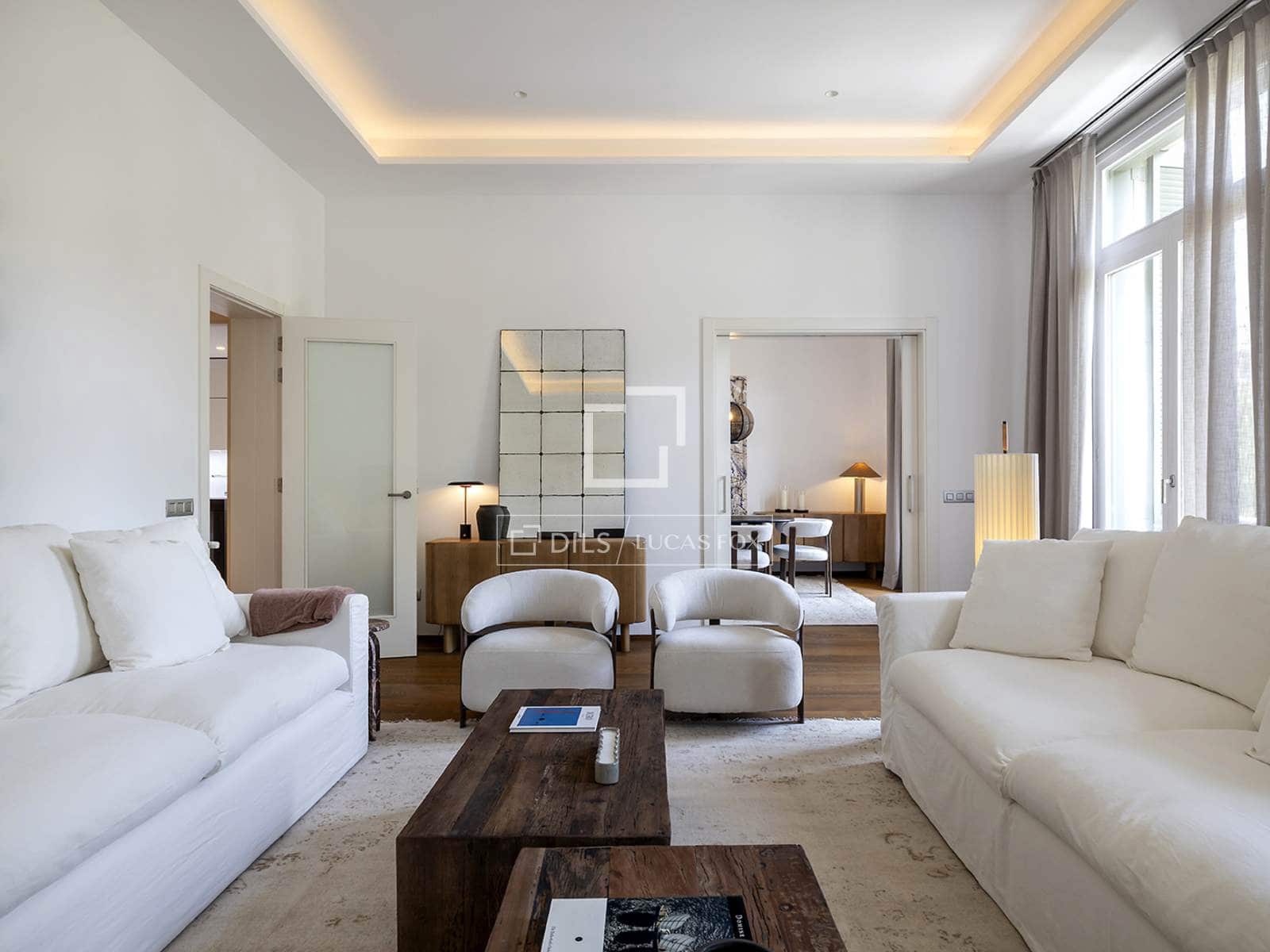 4 slaapkamer Appartement te huur in Barcelona stad - € 8.500 (Ref: 9386298)