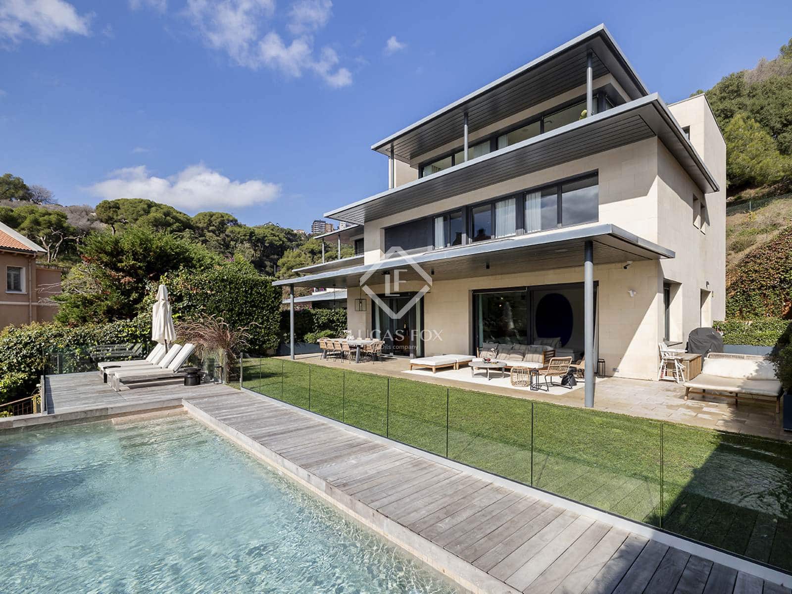 5 sypialnia Willa do wynajęcia w Miasto Barcelona z basenem garażem - 25 000 € (Ref: 9386702)