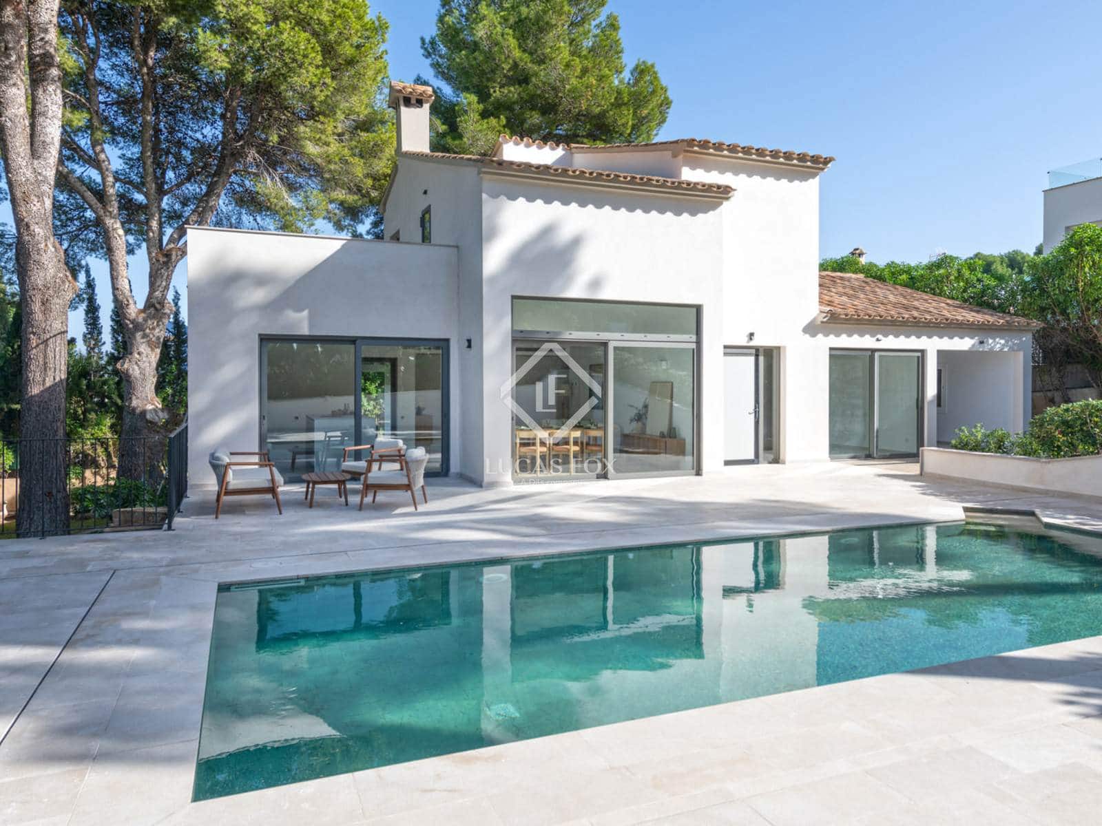 4 makuuhuone Huvila myytävänä paikassa Santa Ponsa mukana uima-altaan 
autotalli - 2 950 000 € (Ref: 9394034)