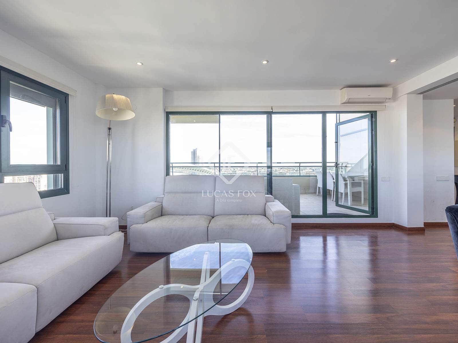 2 sypialnia Penthouse na sprzedaż w Miasto Walencja z basenem garażem - 895 000 € (Ref: 9394245)