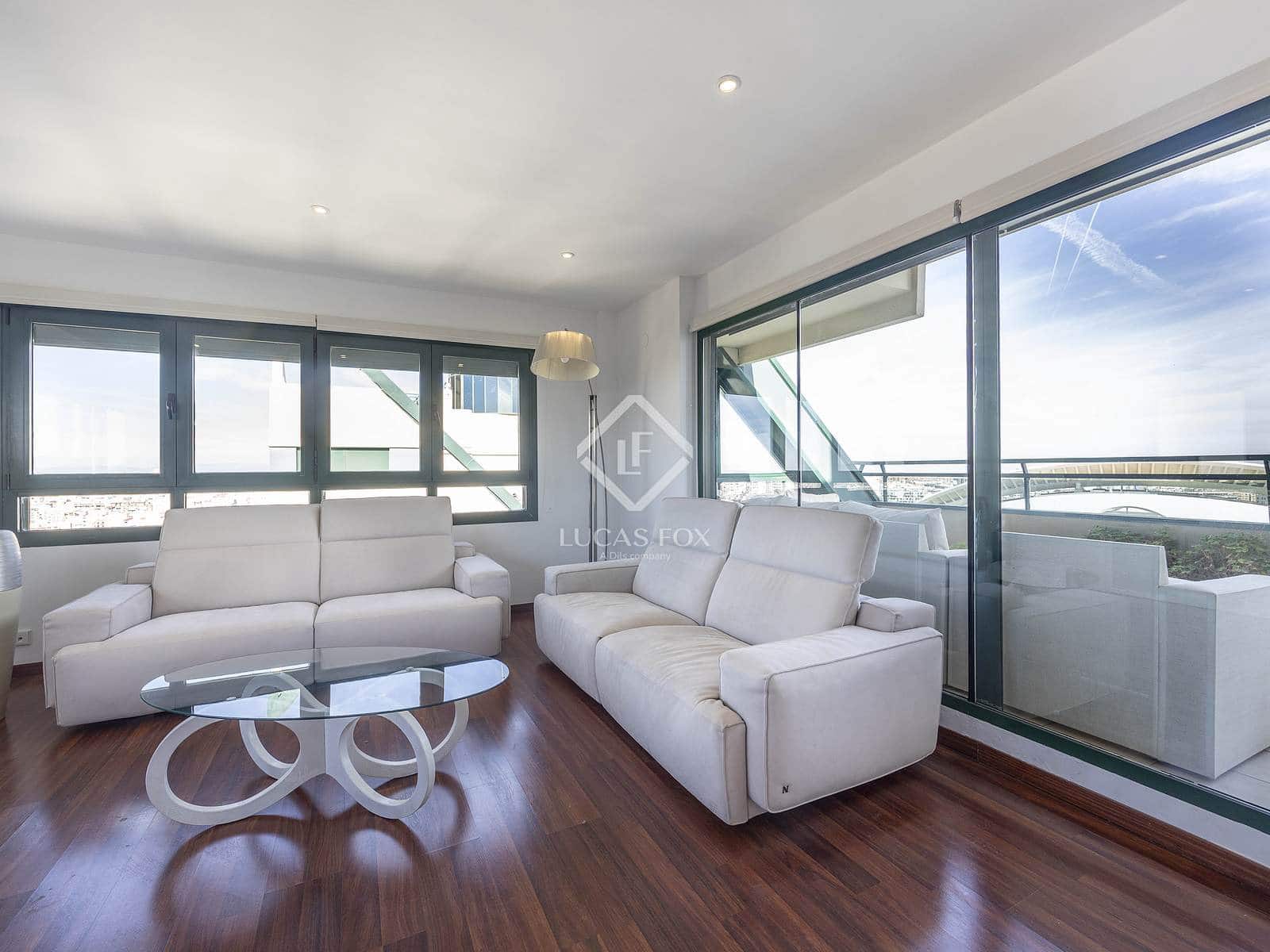 2 sypialnia Penthouse na sprzedaż w Miasto Walencja z basenem garażem - 895 000 € (Ref: 9394245)