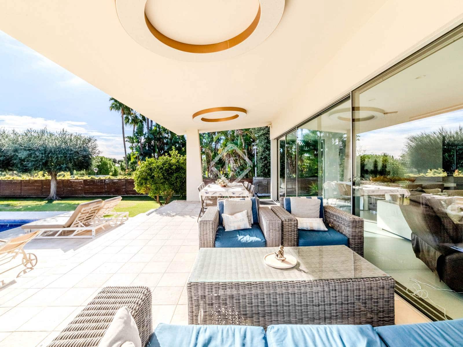 5 Zimmer Villa zu verkaufen in Sitges mit Pool Garage - 4.650.000 € (Ref: 9395285)