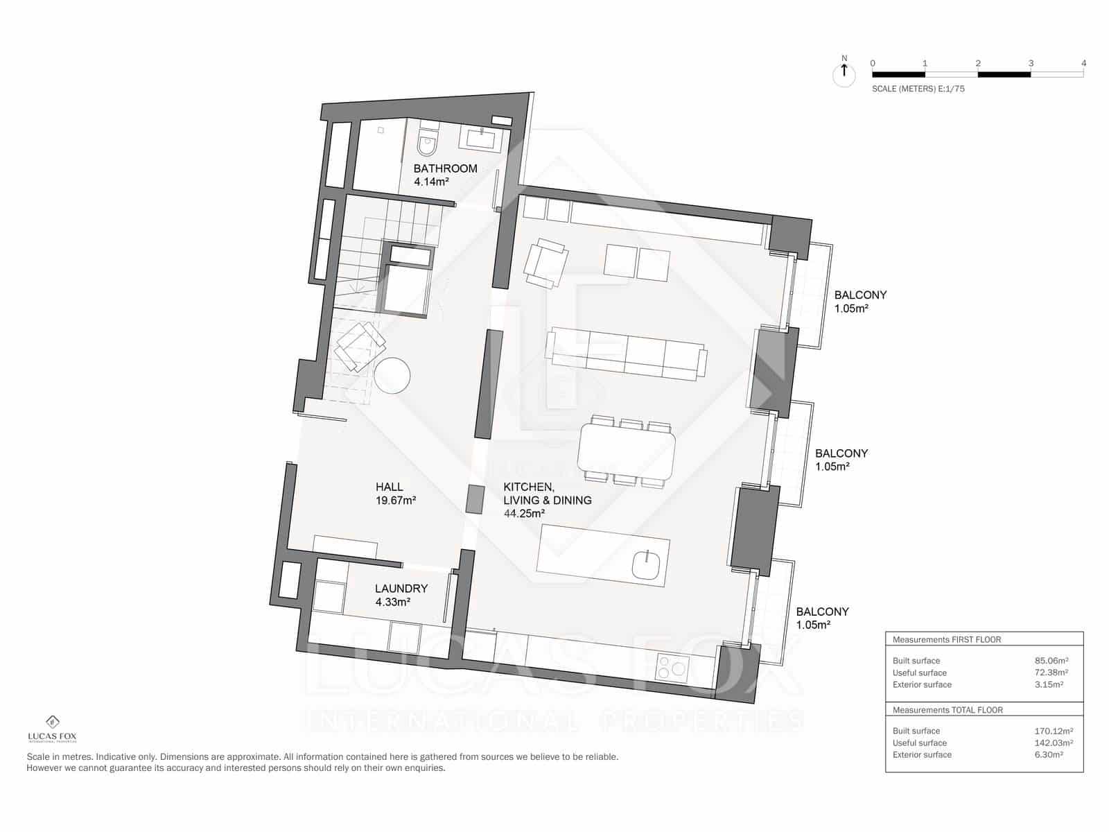 3 chambre Appartement à vendre à Madrid ville - 1 857 332 € (Ref: 9395423)